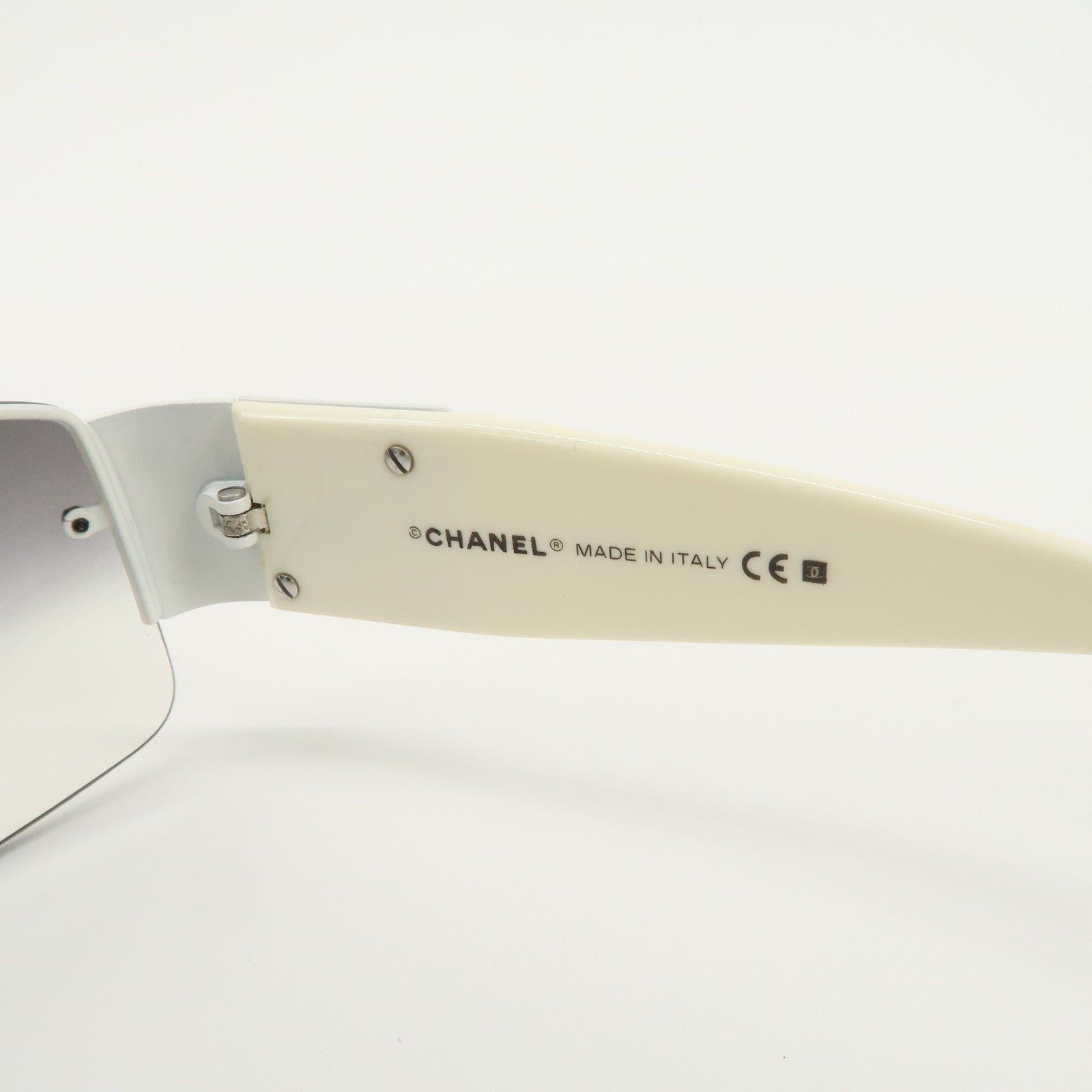 CHANEL Plastic Rhinestone Sunglasses 4117-B c.287/8G 62笆｡16 125