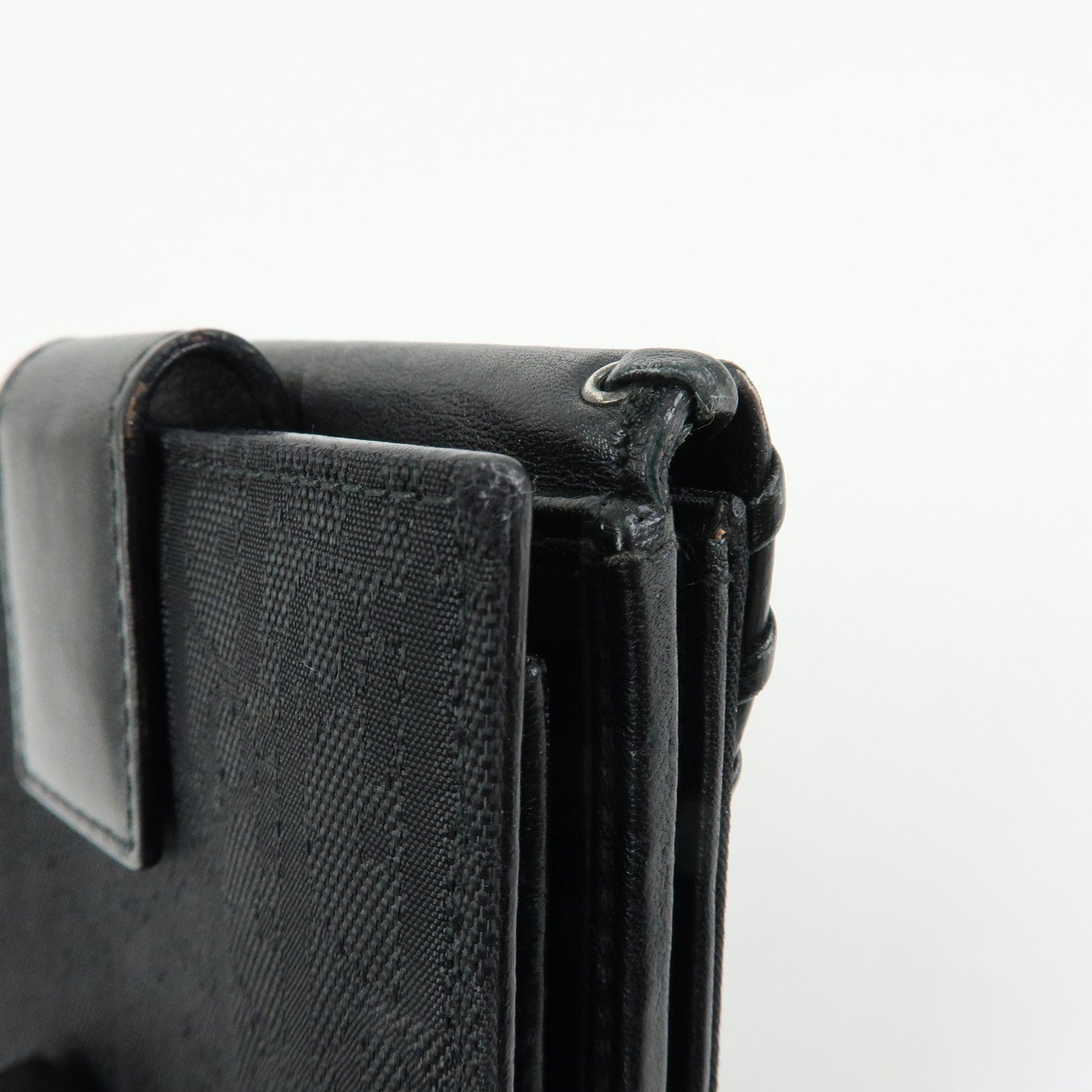 Christian Dior Trotter Ethnic Line Heart Bi-fold Compact Wallet