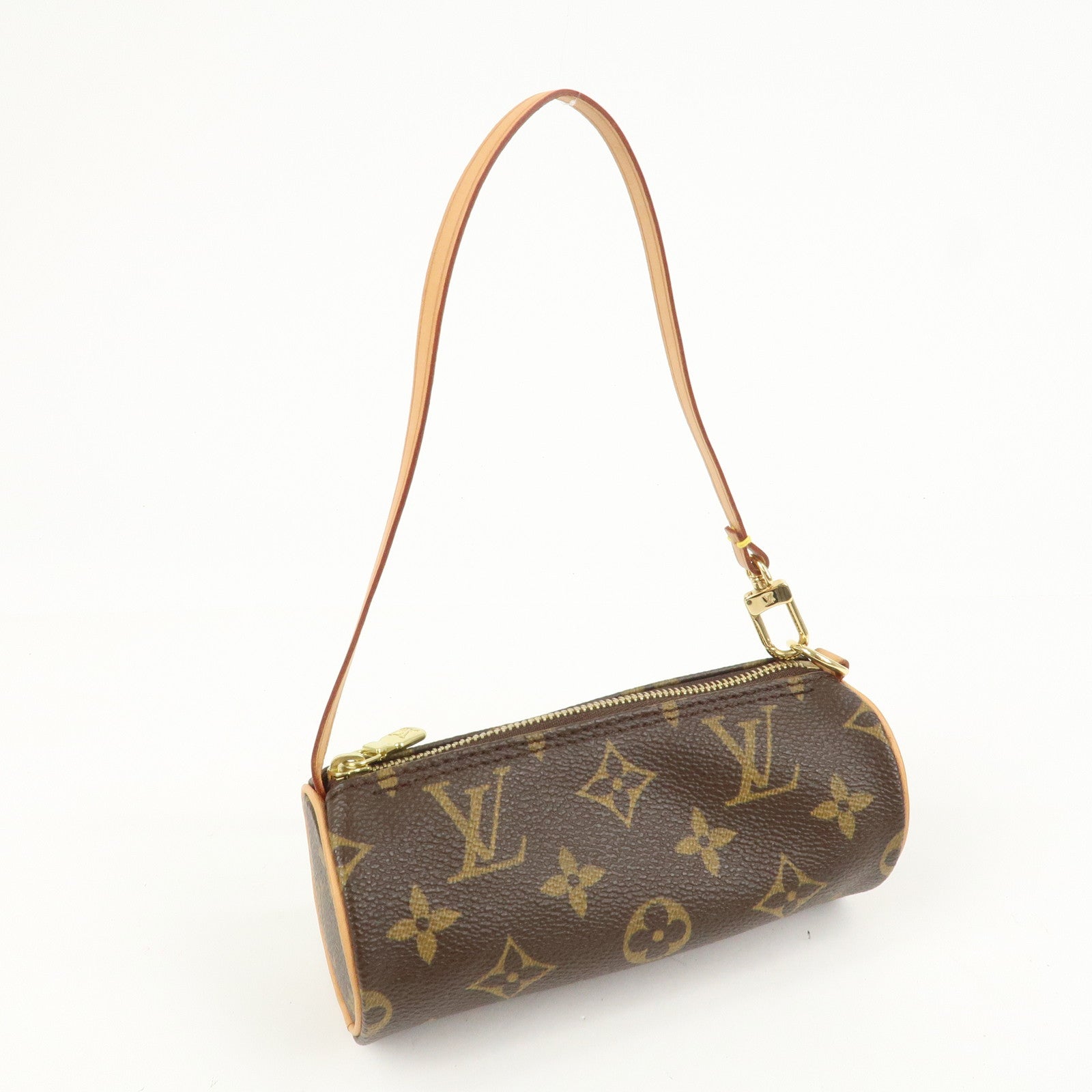 Louis Vuitton Monogram Mini Pouch for Papillon Bag Brown New Style