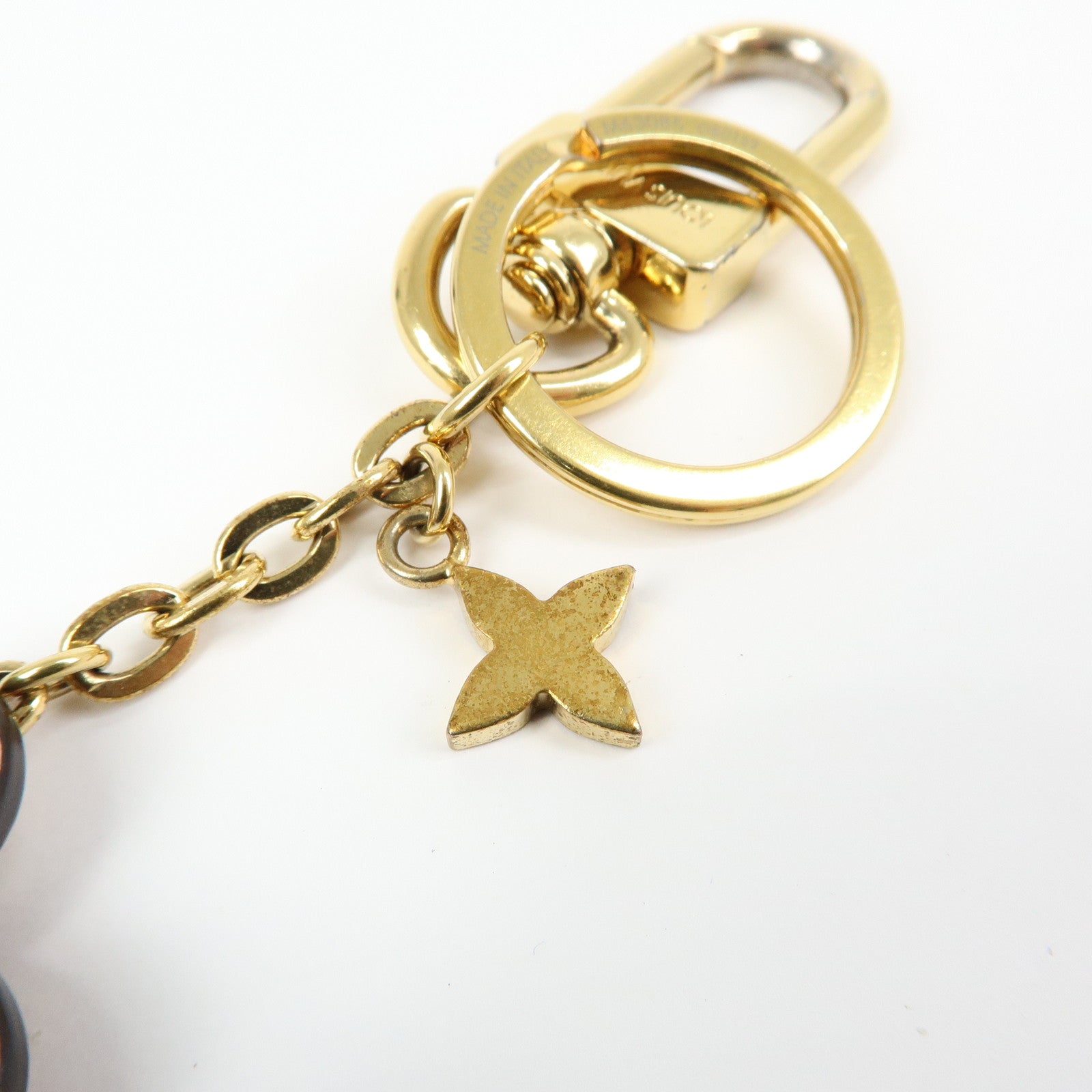 Louis Vuitton Porte Cles Blooming Flower BB Bag Charm Pink M63085
