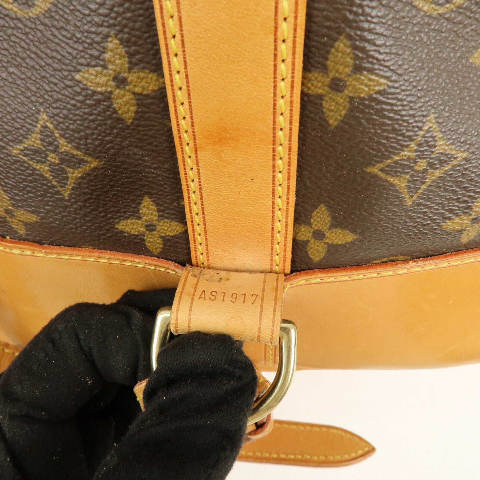 Louis Vuitton Monogram Randonnee PM Shoulder Bag Brown M42243
