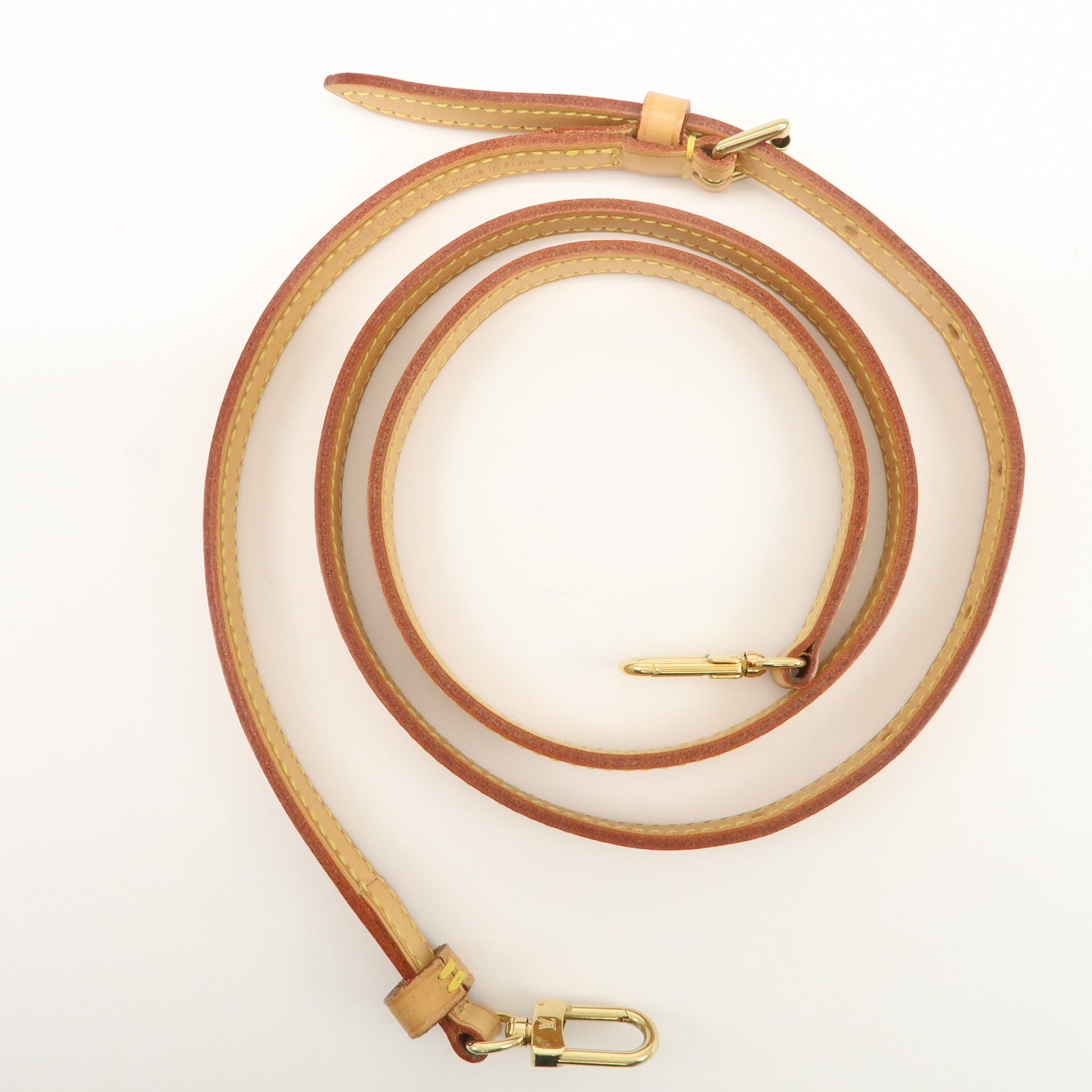 Louis Vuitton Nume Leather Adjustable Shoulder Strap 120cm J52314