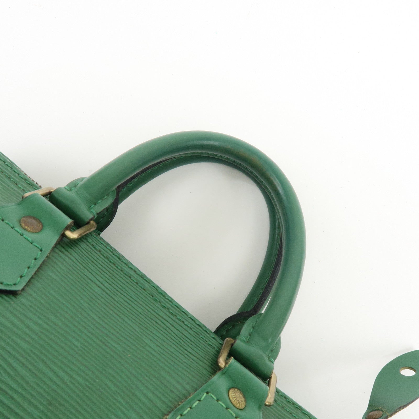 Louis Vuitton Epi Speedy 25 Hand Bag Boston Bag Borneo Green M43014