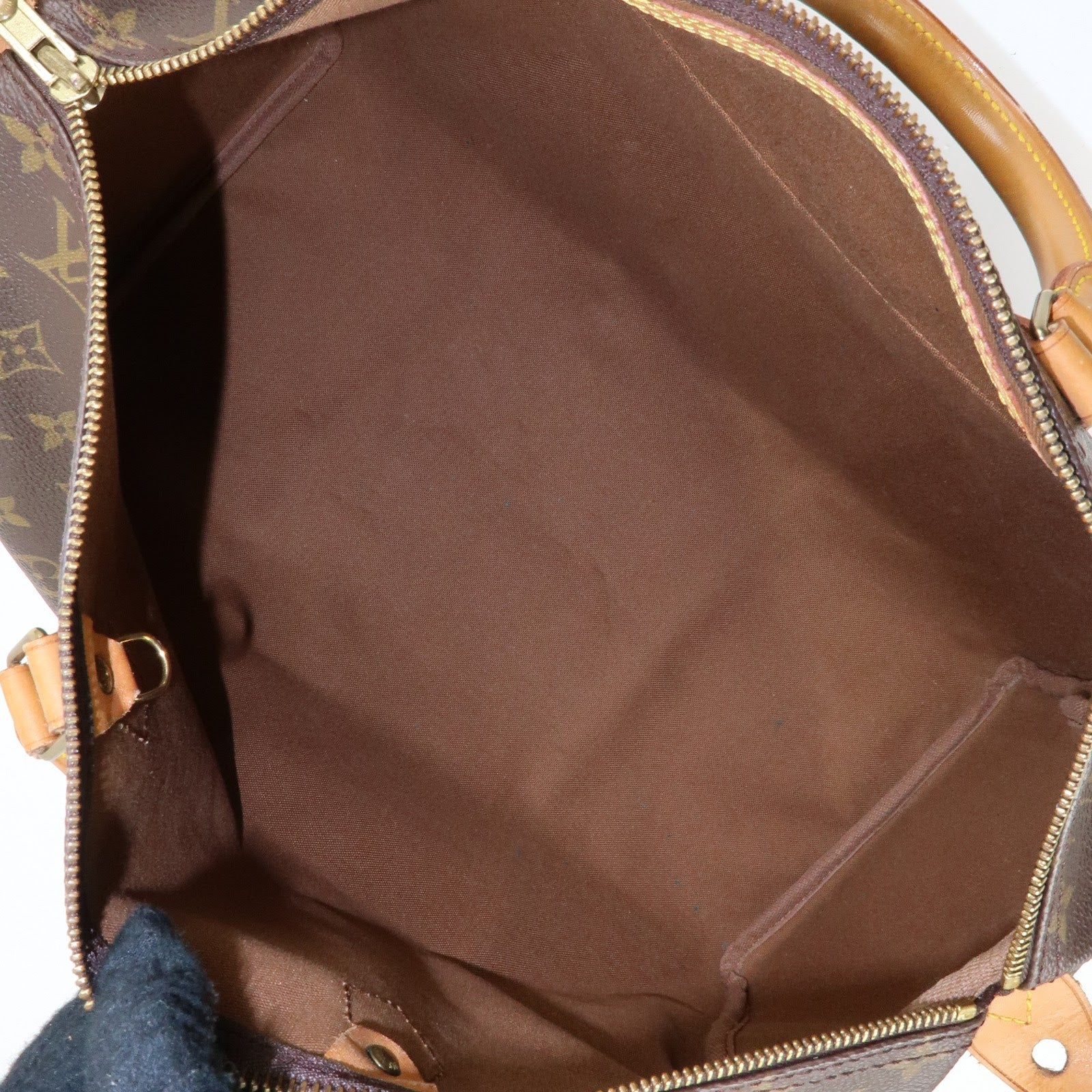 Louis Vuitton Monogram Speedy 40 Hand Bag Boston Bag Brown M41522
