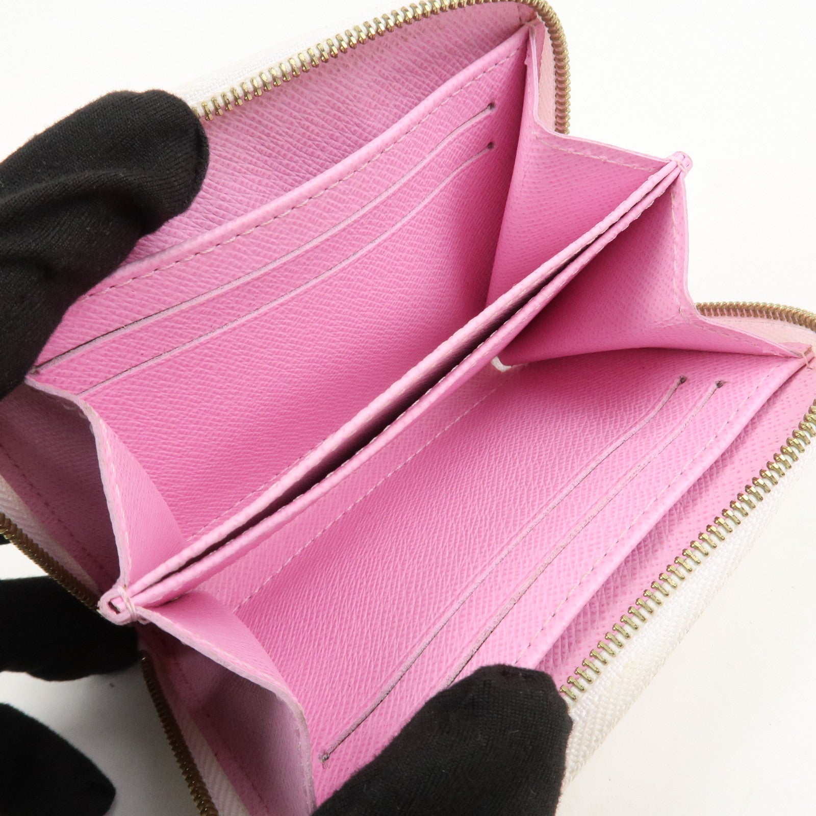 Louis Vuitton Monogram Multicolor Zippy Coin Purse Blanc M93741