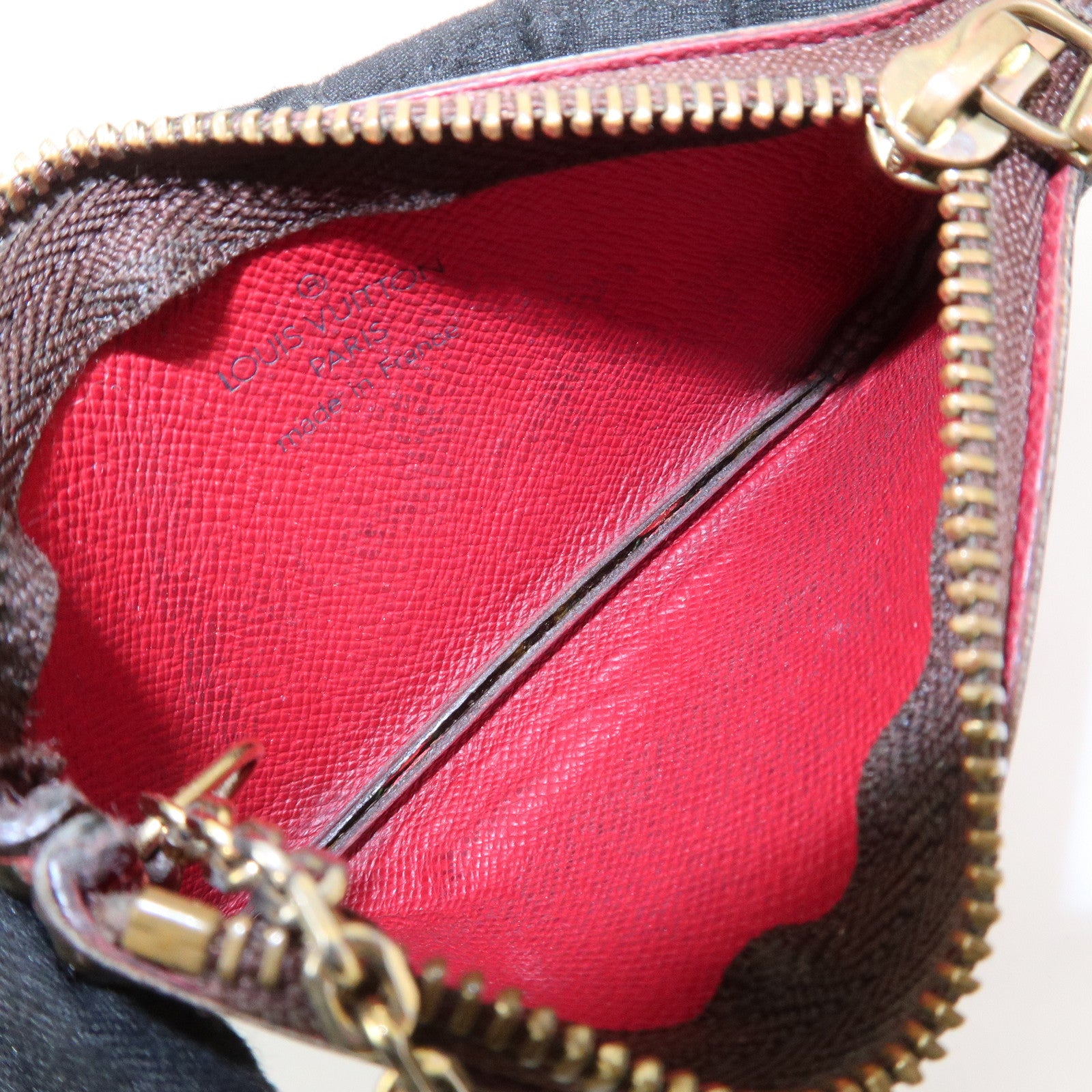 Louis Vuitton Monogram Cherry Pochette Cles Coin Case M95042