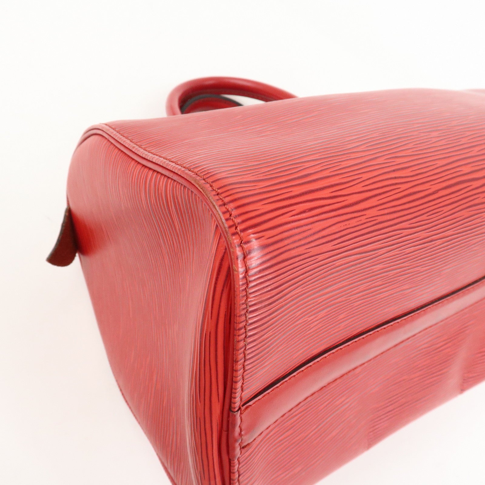 Louis Vuitton Epi Speedy 25 Hand Bag Castilian Red M43017