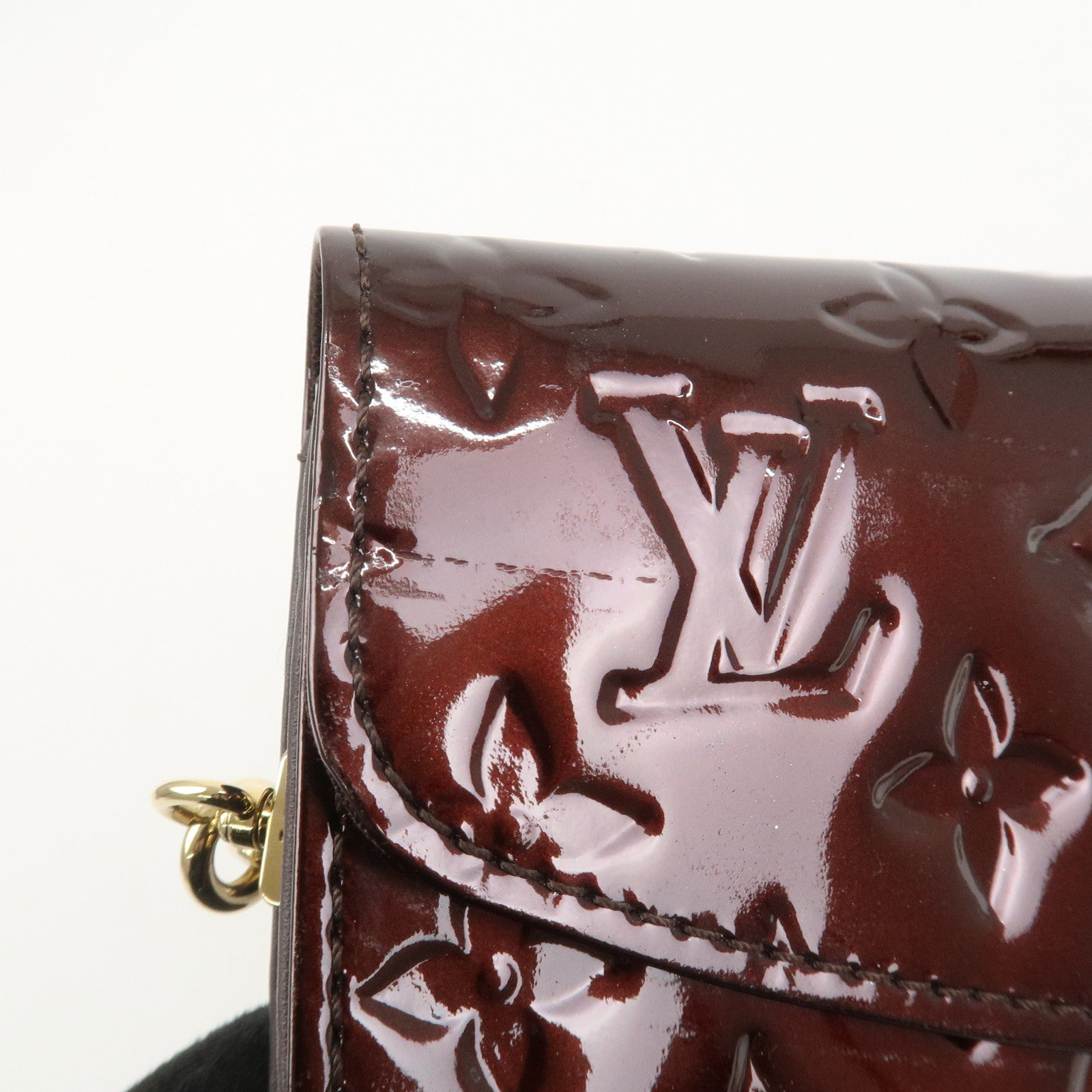 Louis Vuitton Monogram Vernis Sunset Boulevard Hand Bag M93542