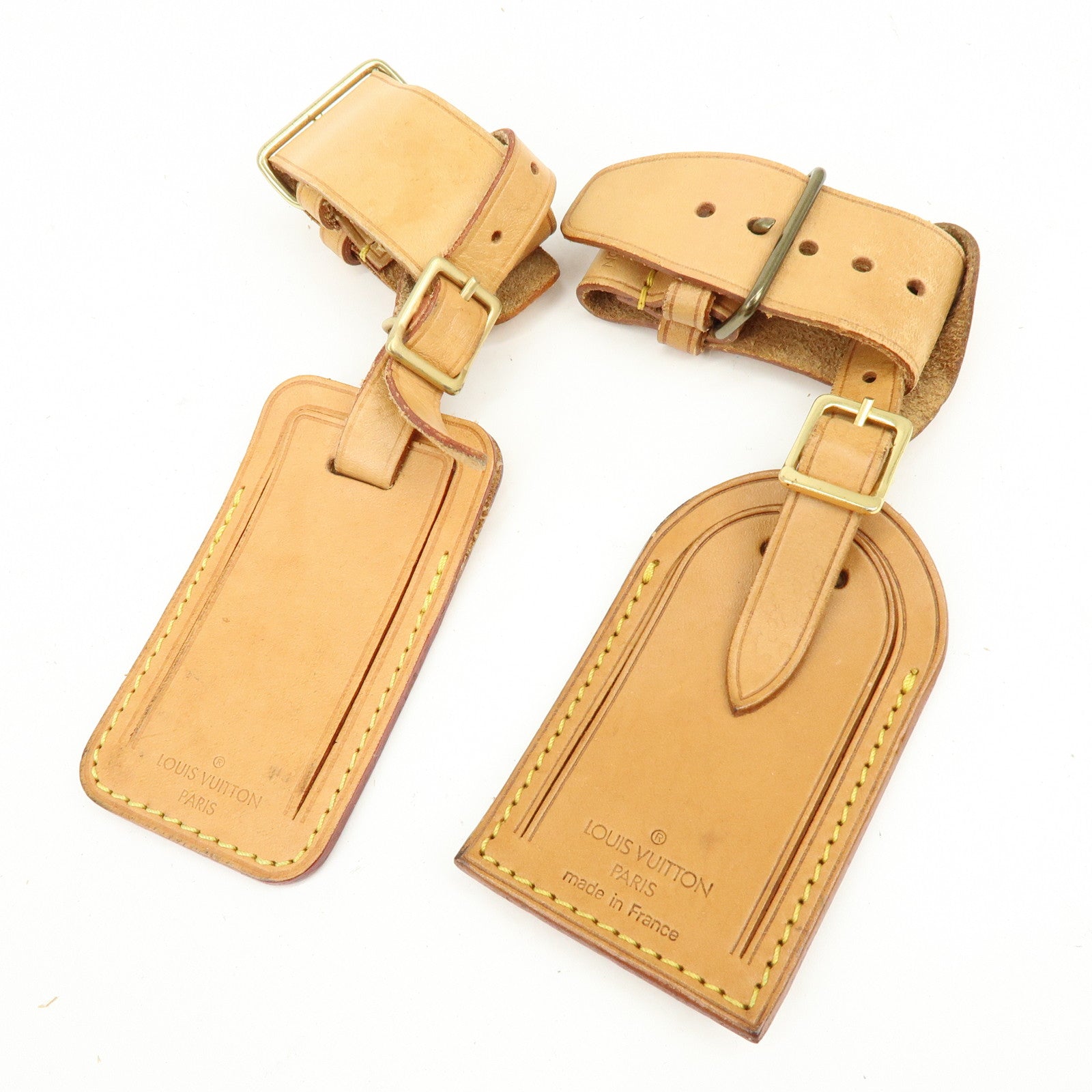 Louis Vuitton Set of 9 Leather Name Tag & Poignet