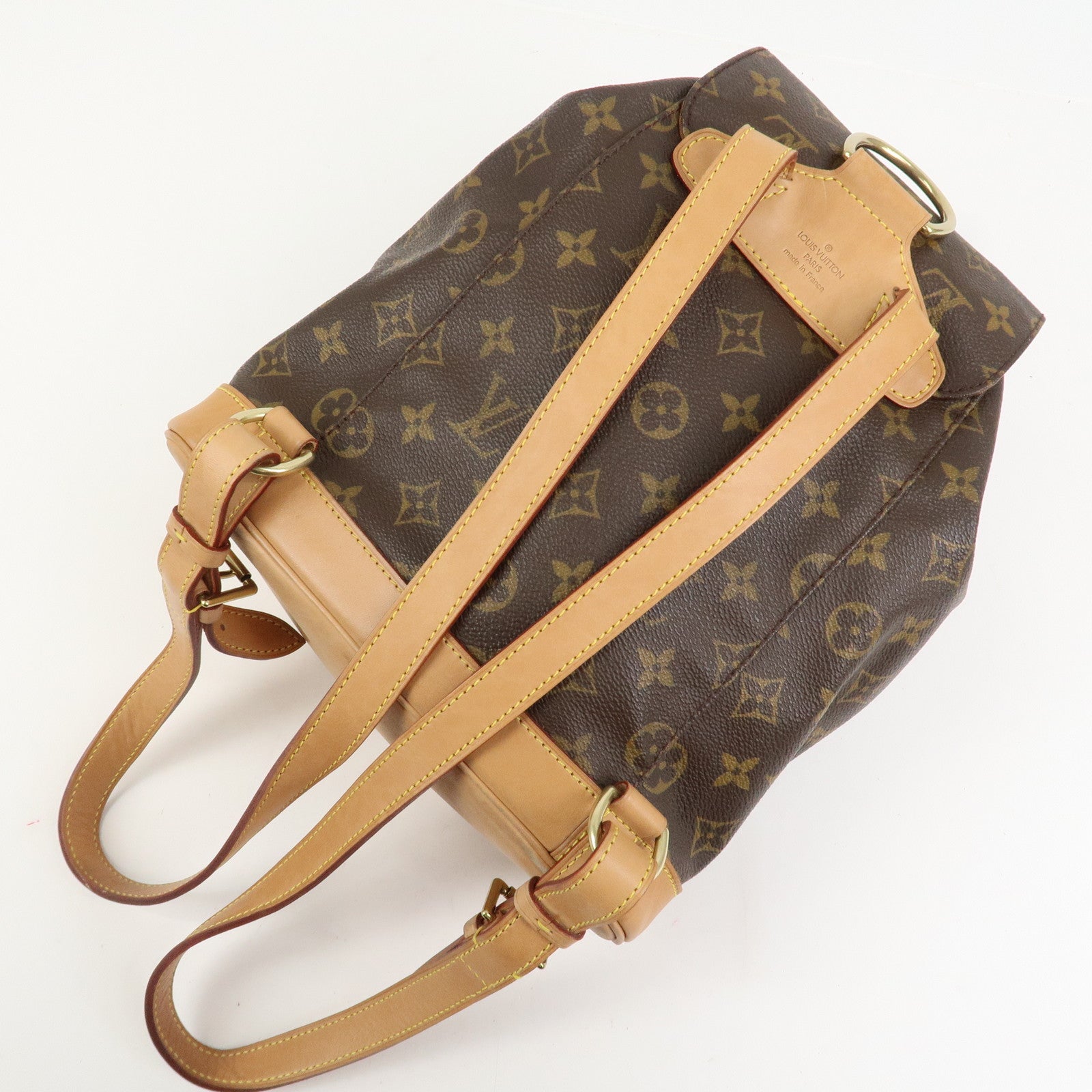 Louis Vuitton Monogram Montsouris MM Backpack Brown M51136