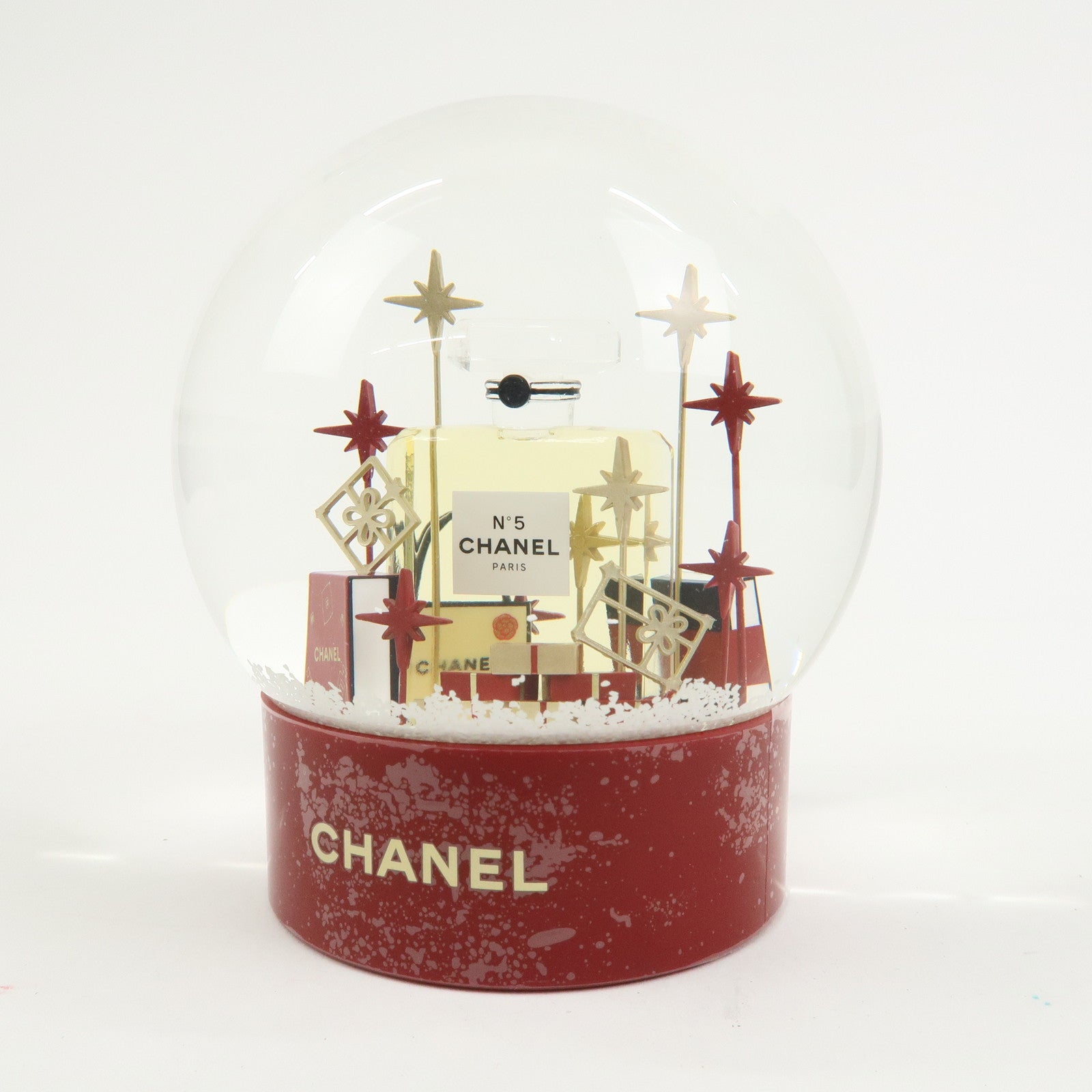 CHANEL Snow Dome No.5 Perfume Bottle Edition Multicolor