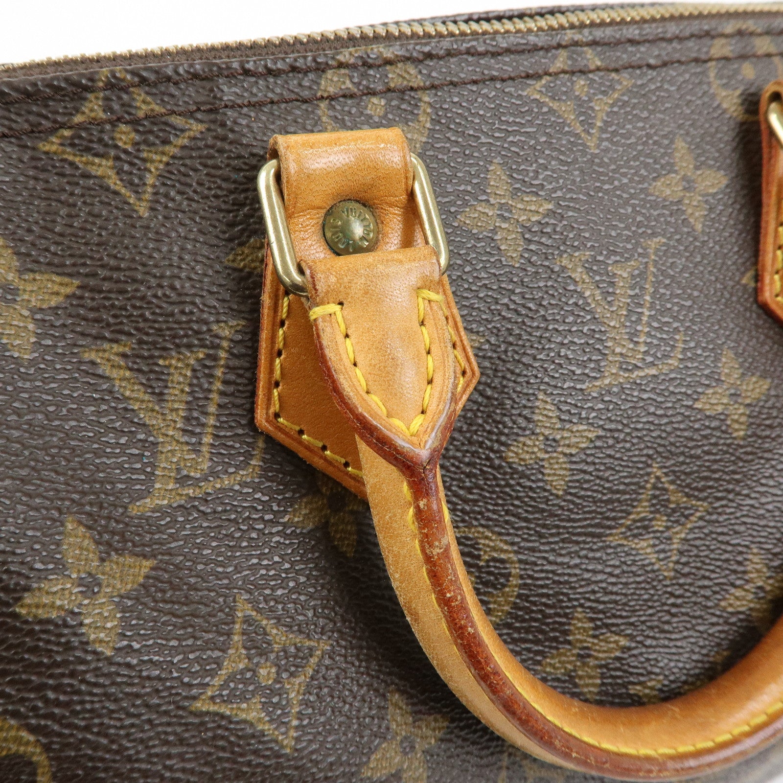 Louis Vuitton Monogram Speedy 25 Boston Bag Hand Bag Brown M41528