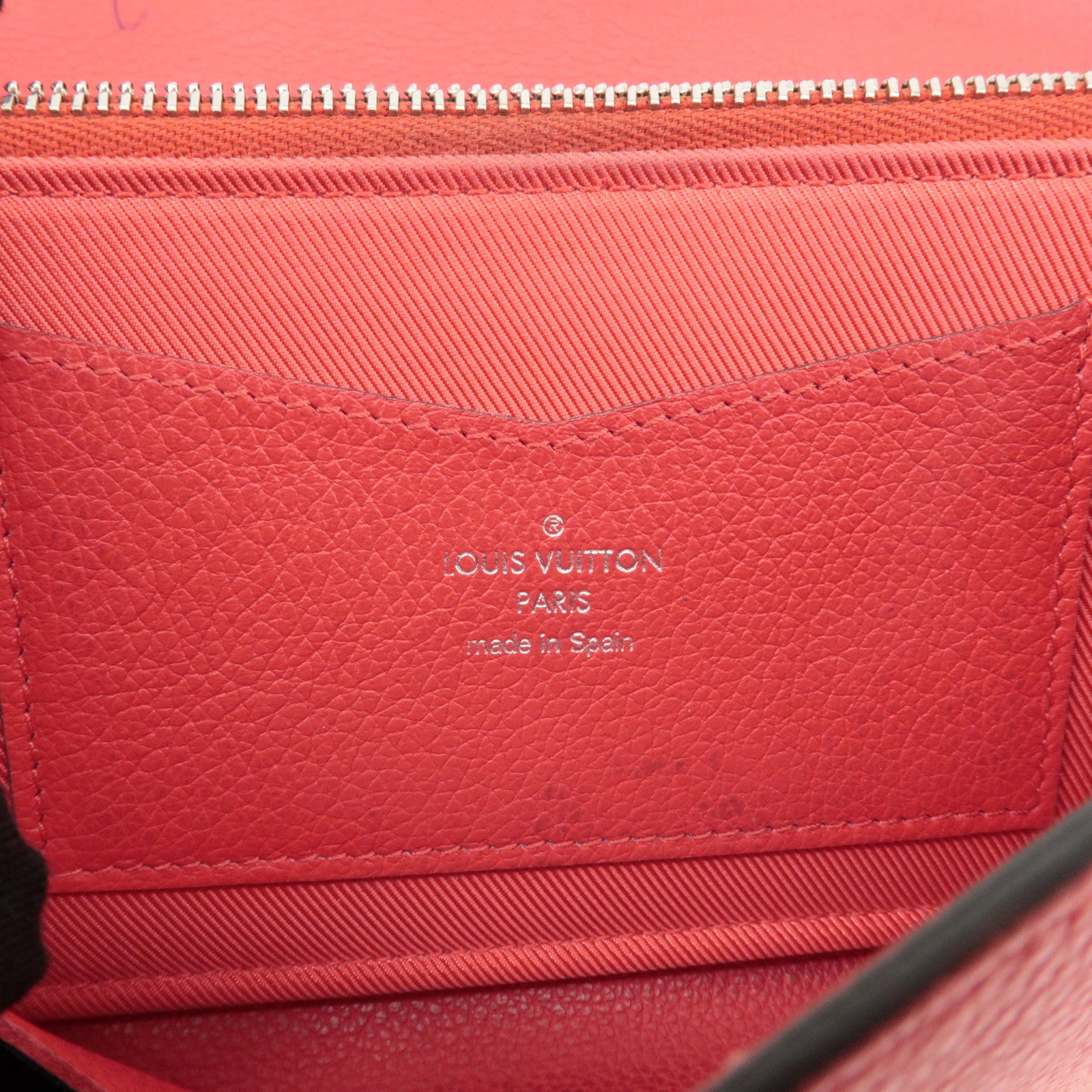 Louis Vuitton Portefeuille Rock Me 2 Long Flap Wallet Ruby M62326 Used