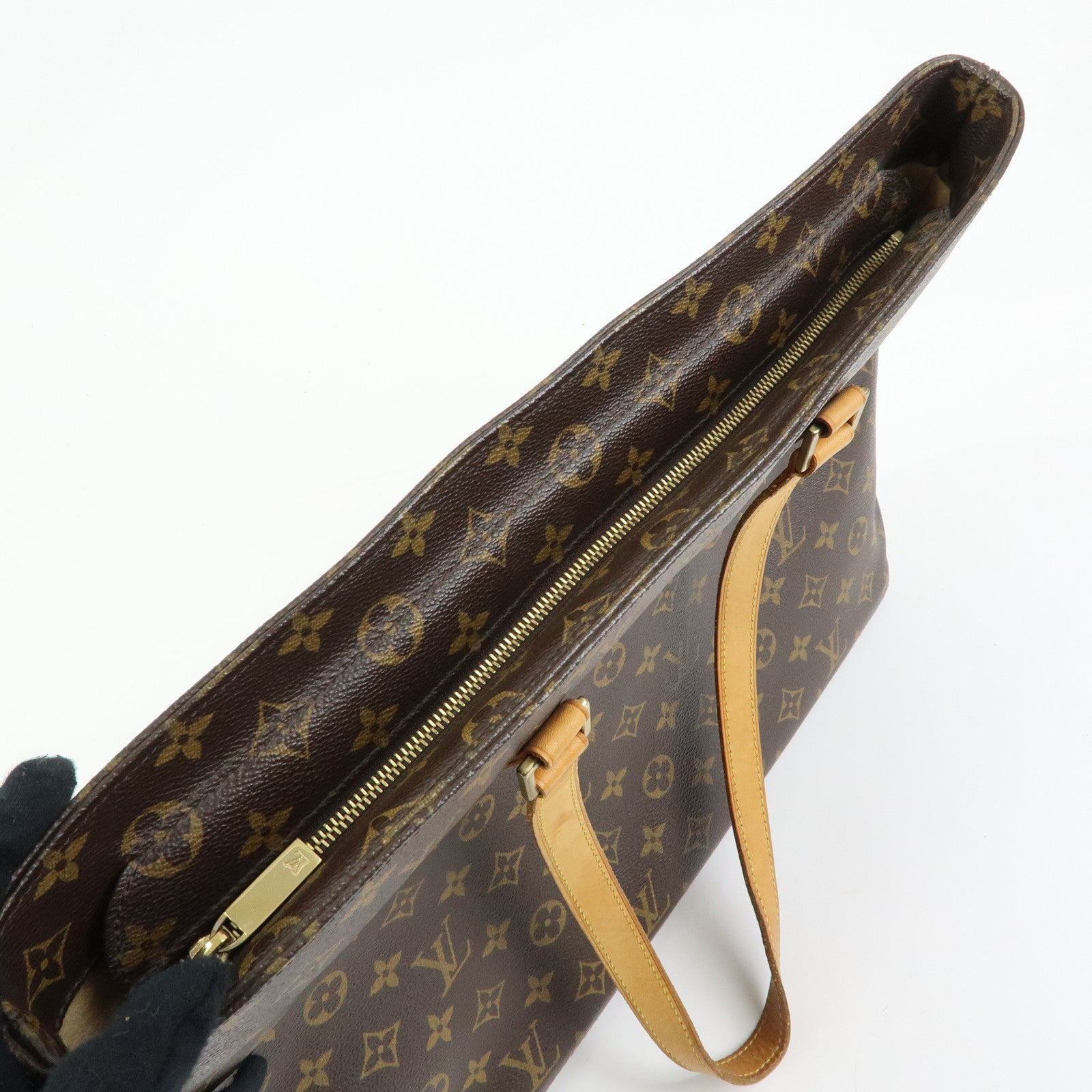 Louis Vuitton Monogram Luco Tote Bag Shoulder Bag Brown M51155