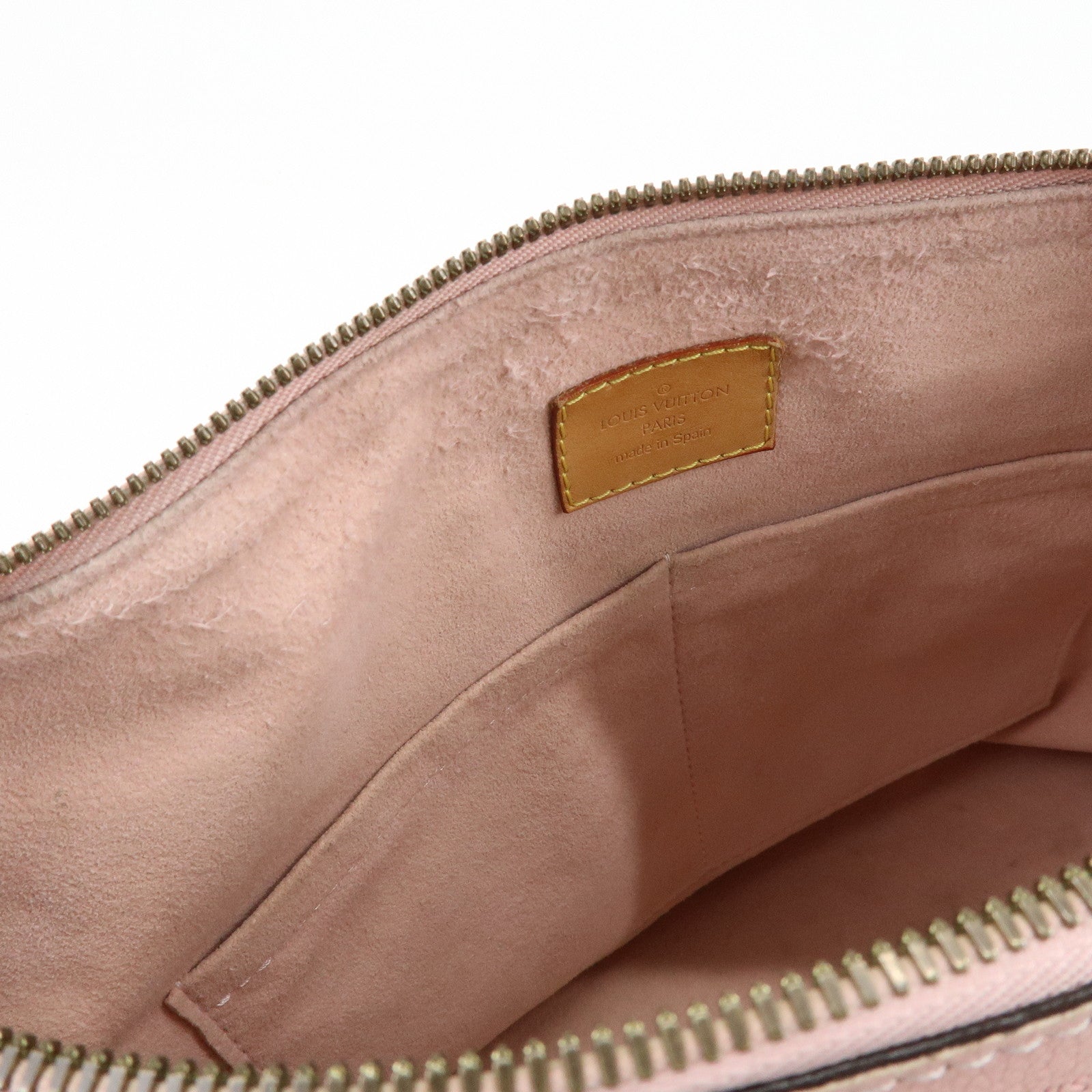 Louis Vuitton Monogram Pallas 2Way Bag Brown Rose Ballerine M40468