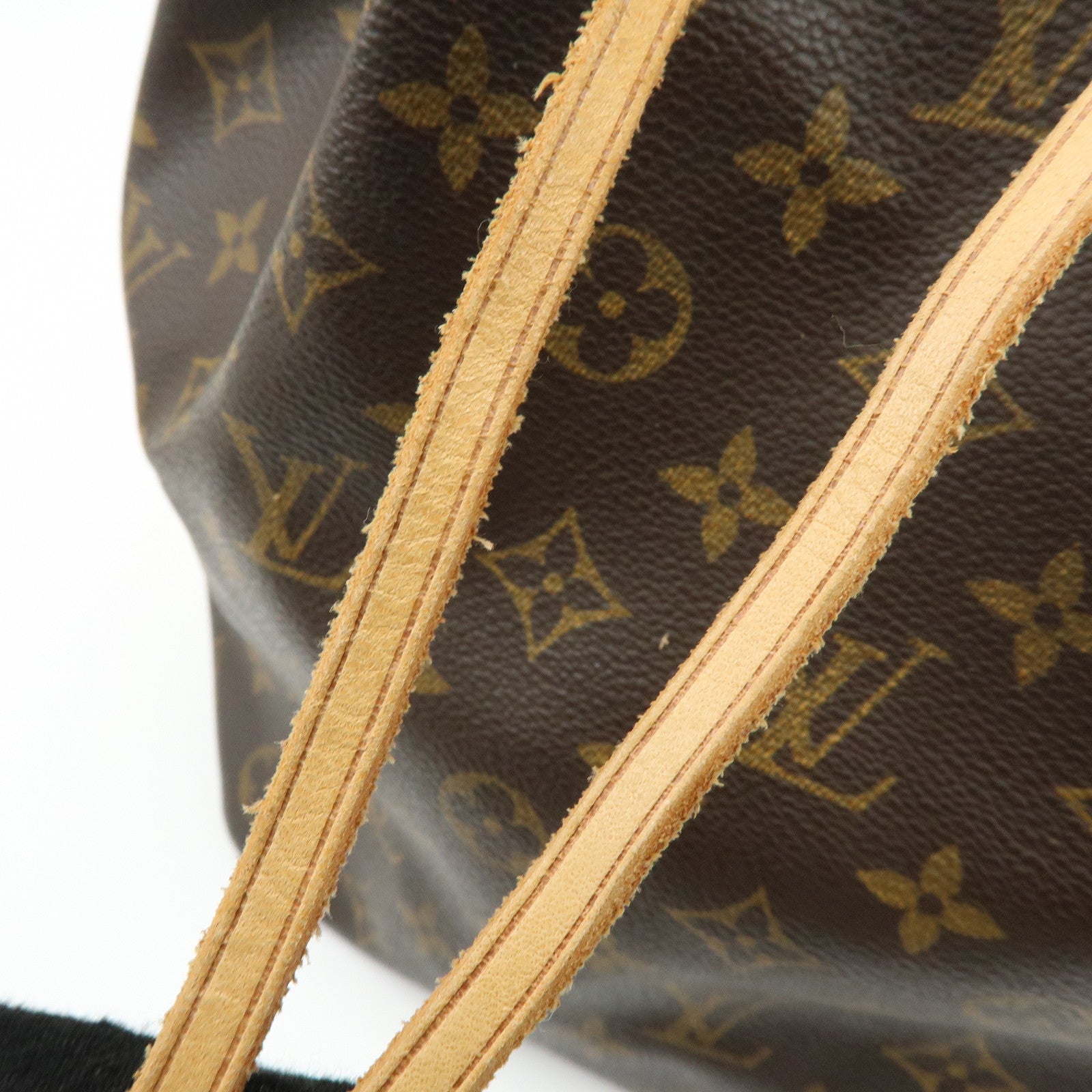 Louis Vuitton Monogram Petit Noe Shoulder Bag Brown M42226