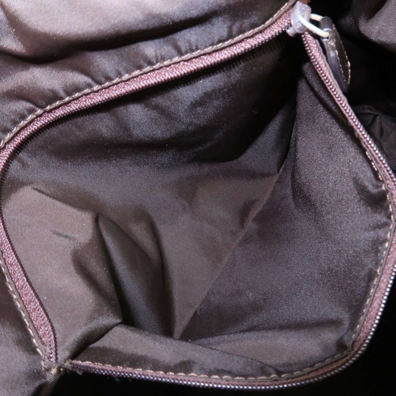 Christian Dior Trotter Jacguard Canvas Shoulder Crossbody Bag Brown