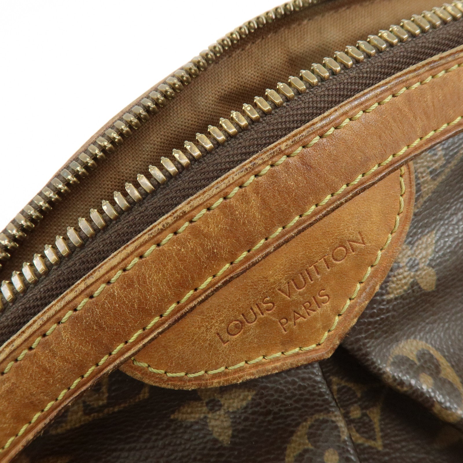 Louis Vuitton Monogram Tivoli PM Hand Bag Shoulder Bag Brown M40143