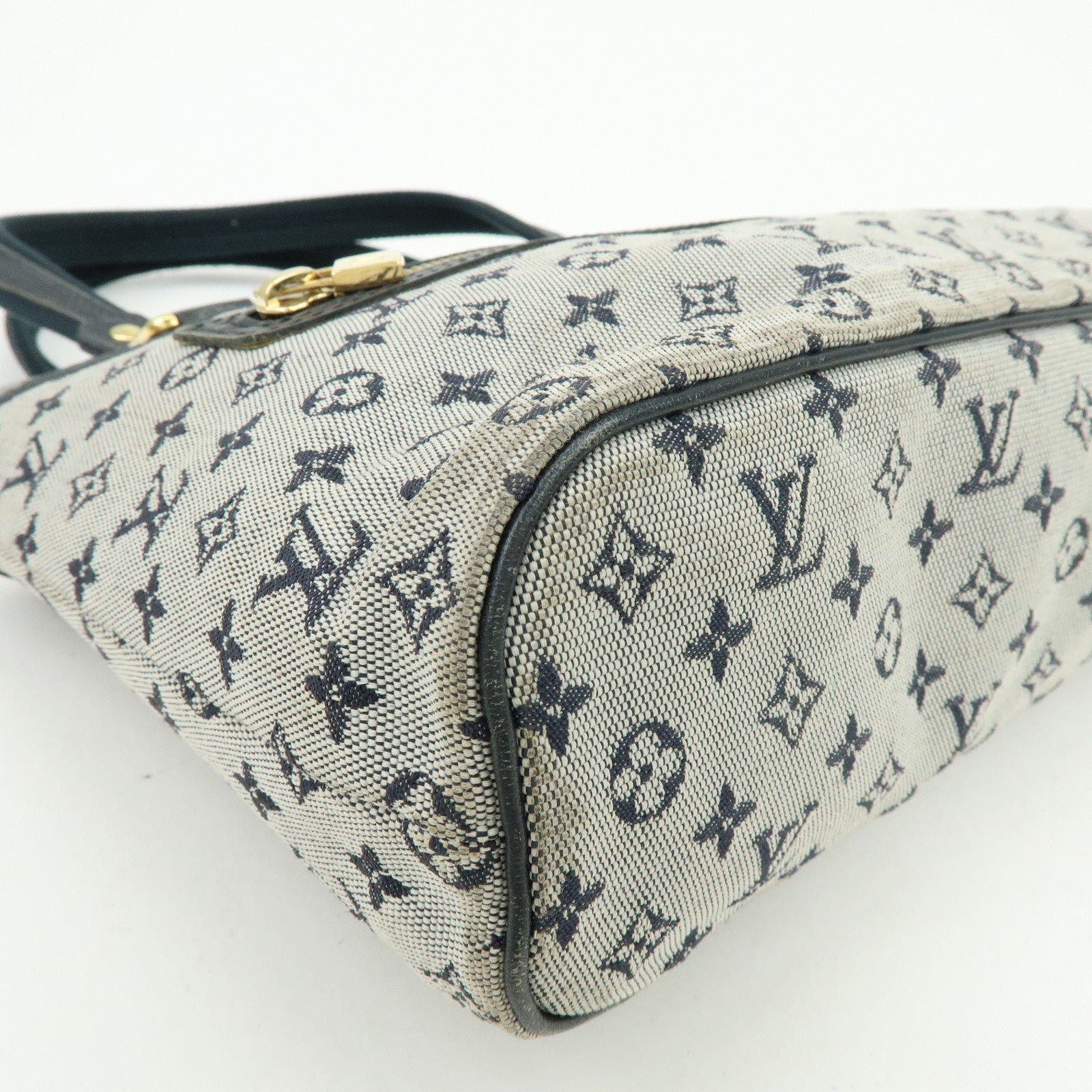 Louis Vuitton Monogram Mini Lucille PM Hand Bag Blue M92676