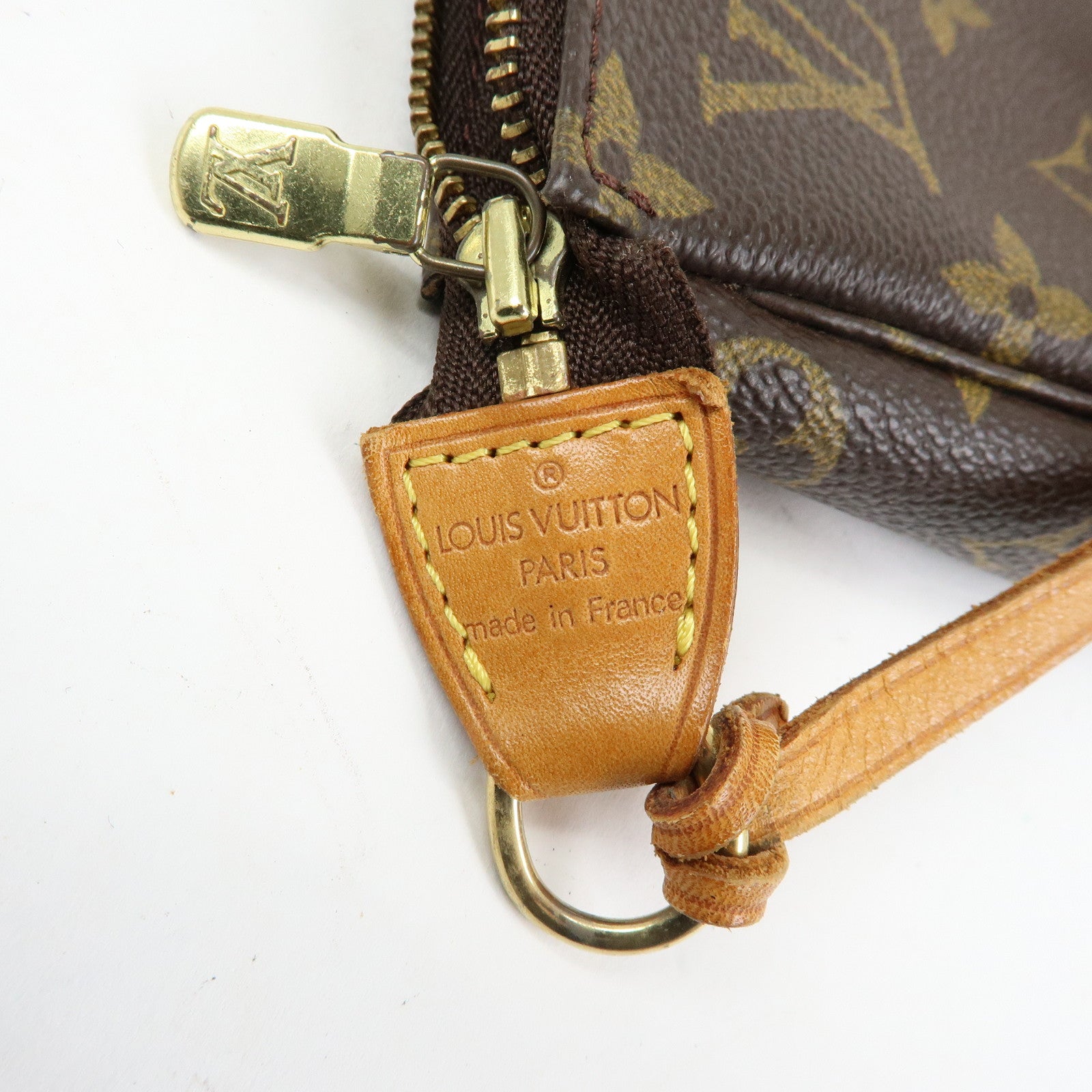 Louis Vuitton Monogram Pochette Accessoires Pouch Hand Bag M51980