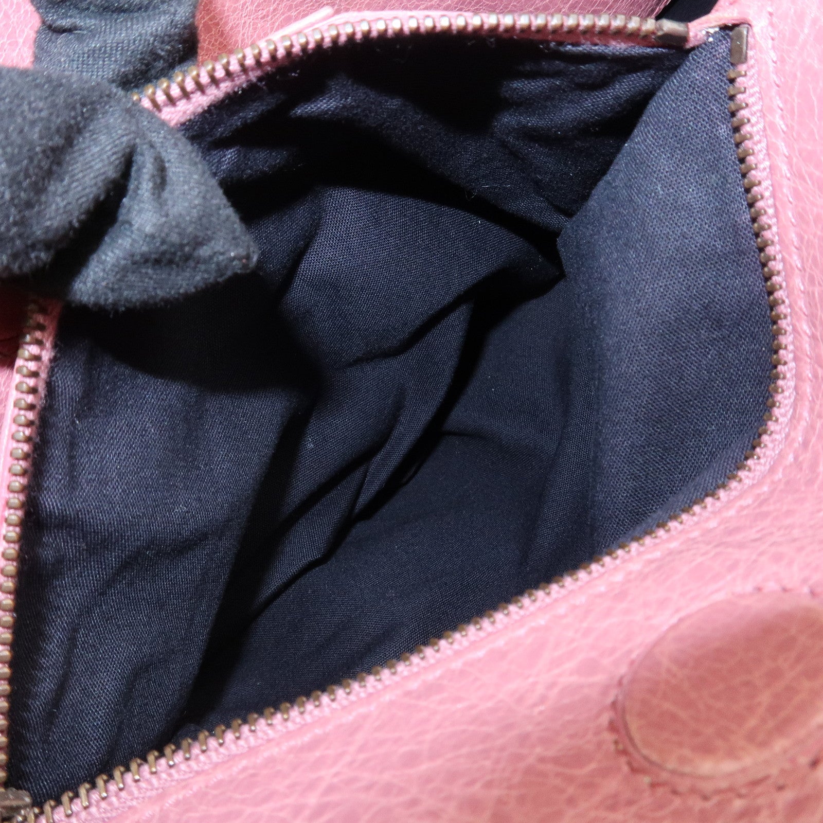 BALENCIAGA The Sunday Leather Tote Bag Hand Bag Pink 228750