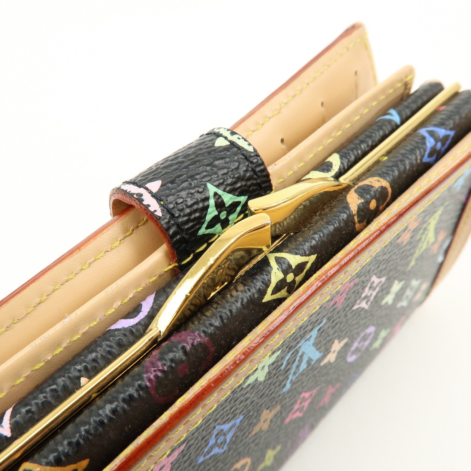 Louis Vuitton Monogram Multicolor Portefeuille Viennois Noir M92988