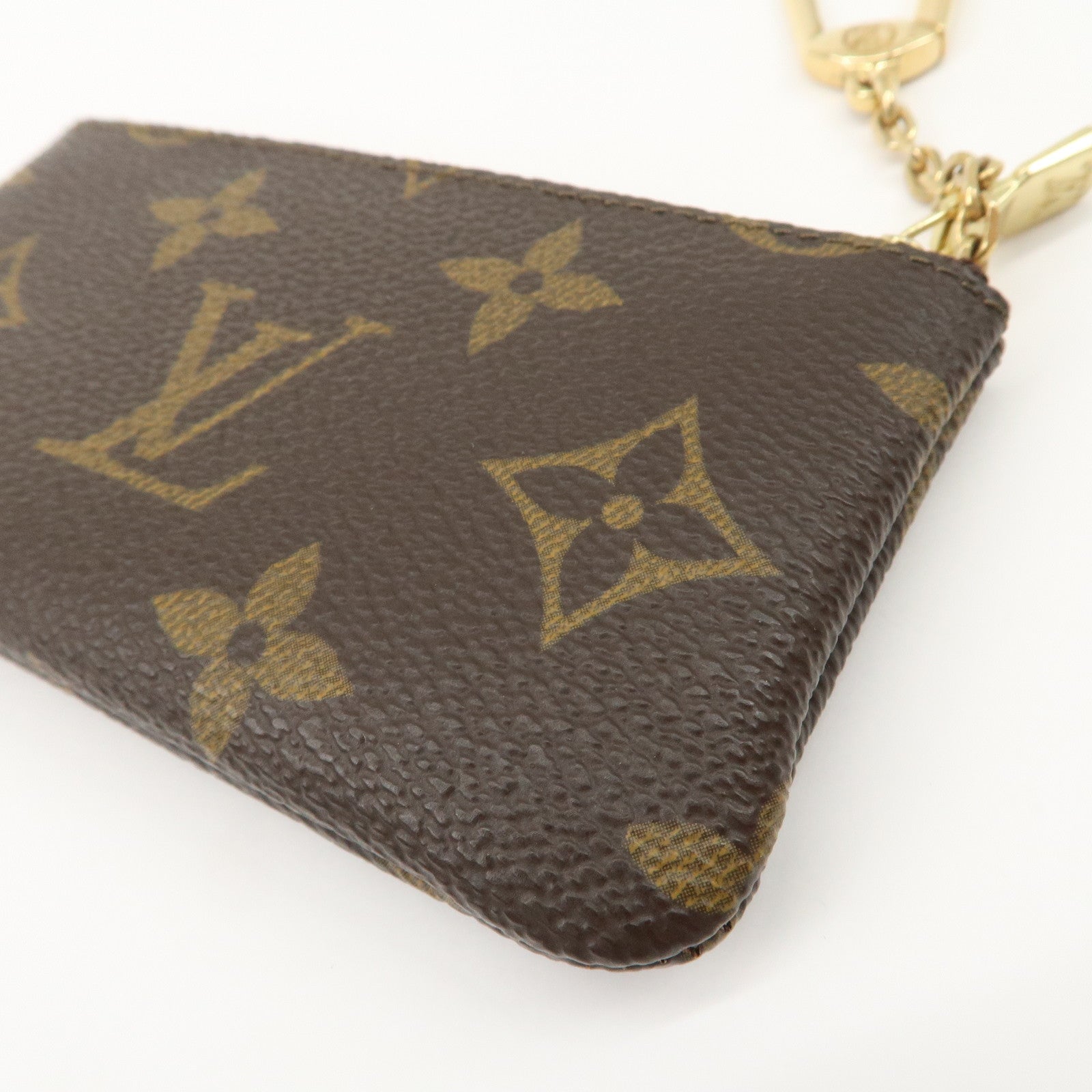 Louis Vuitton Monogram Pochette Cles Coin Case Key Case M62650