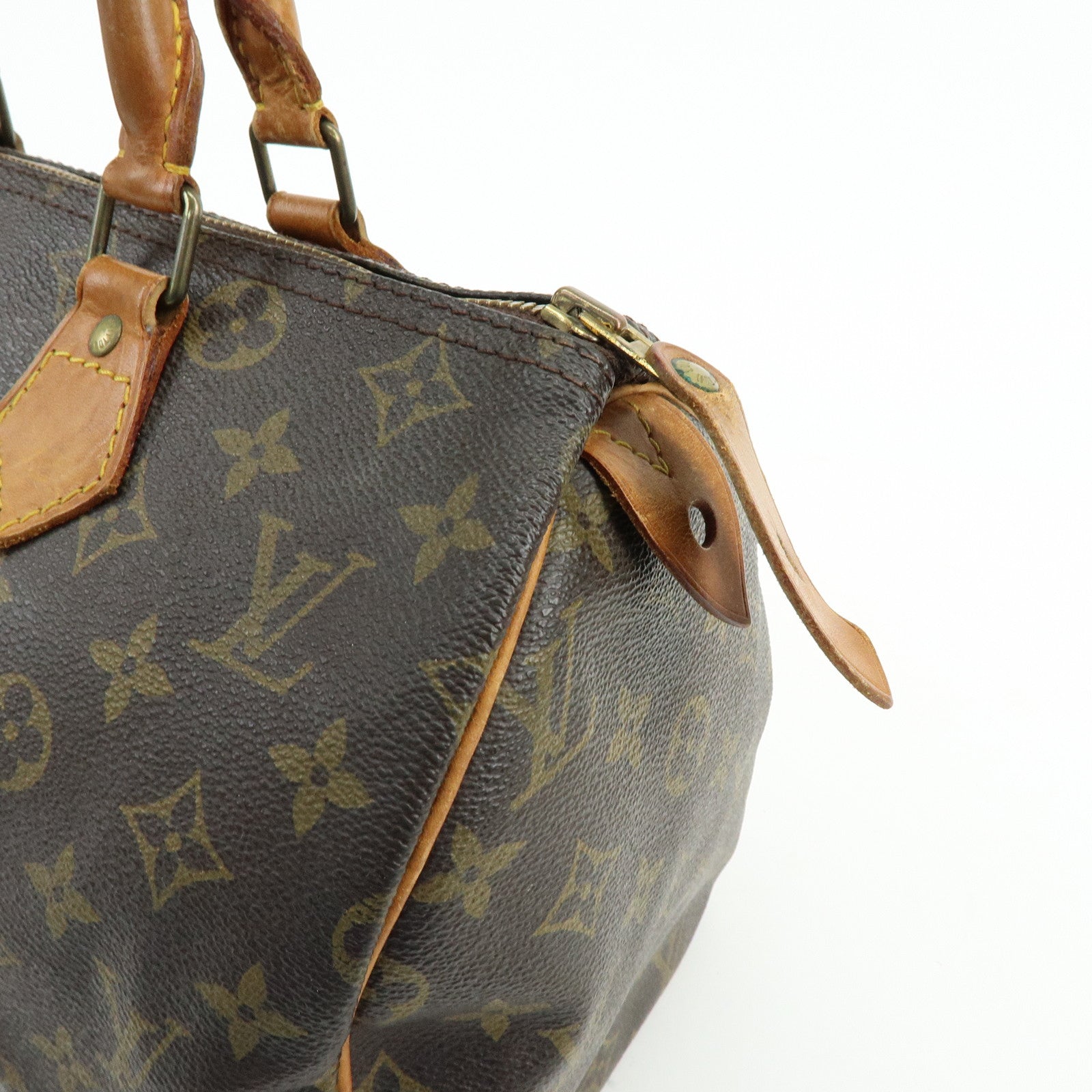 Louis Vuitton Monogram Speedy 30 Boston Bag Hand Bag Brown M41526