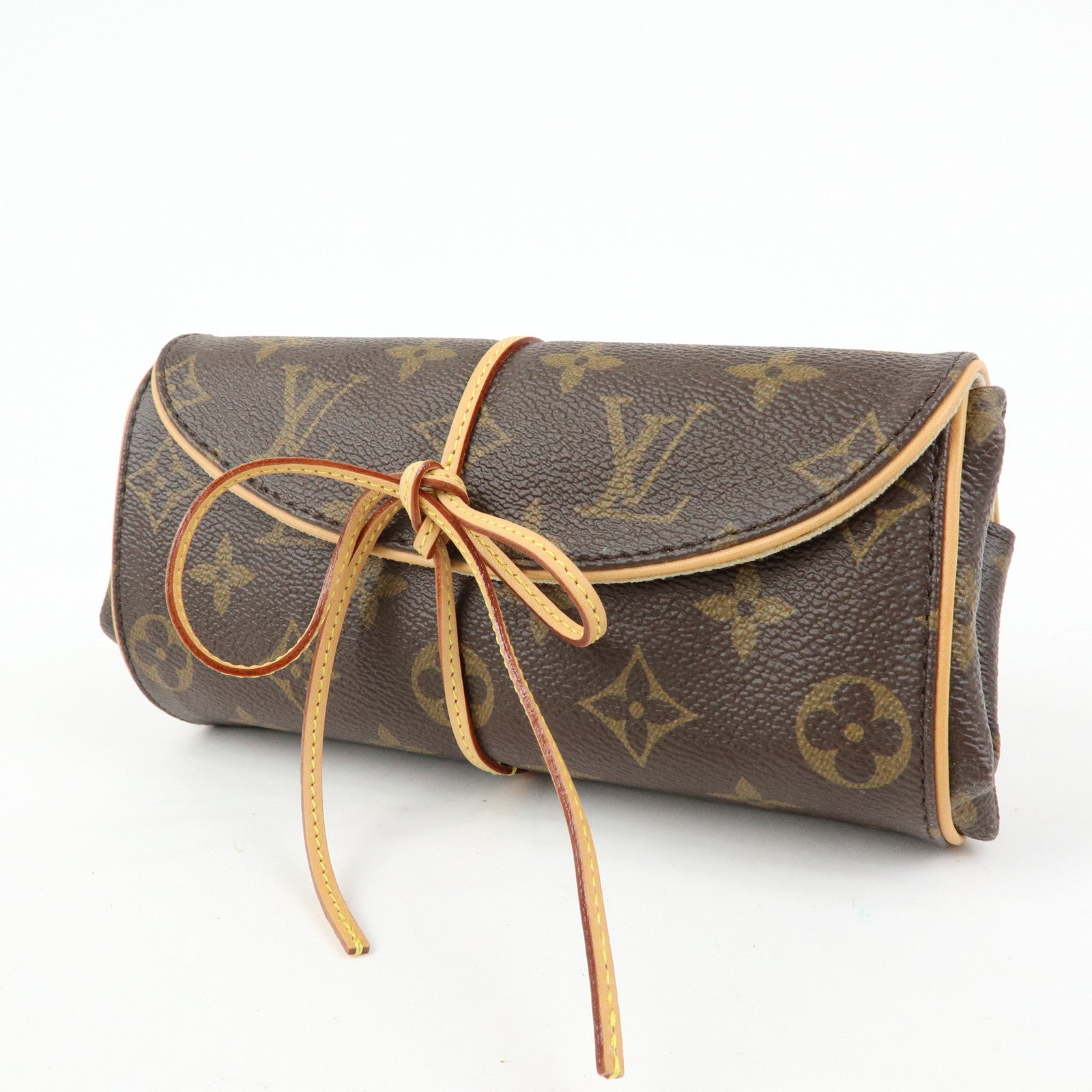 Louis Vuitton Monogram Trousse Bijoux Pliable Jewelry Case M47837