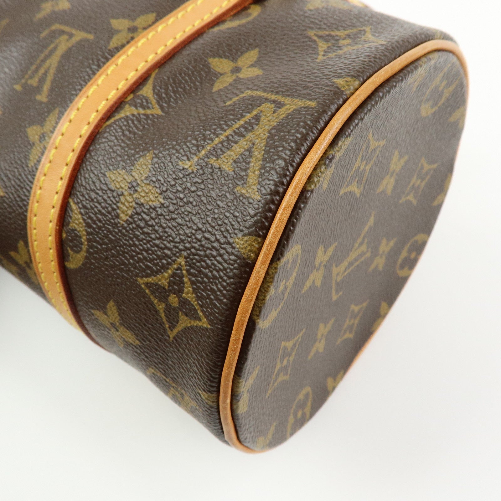 Louis Vuitton Monogram Papillon 26 Hand Bag Brown M51386