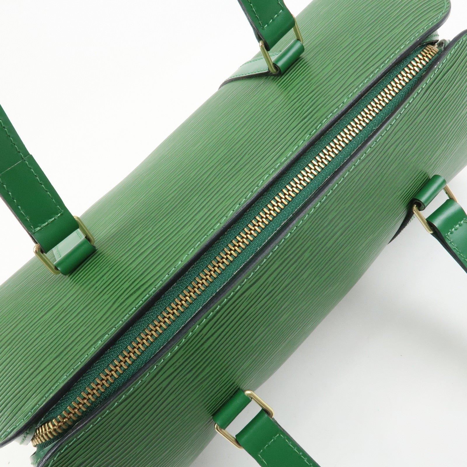 Louis Vuitton Epi Soufflot Hand Shoulder Bag Borneo Green M52224
