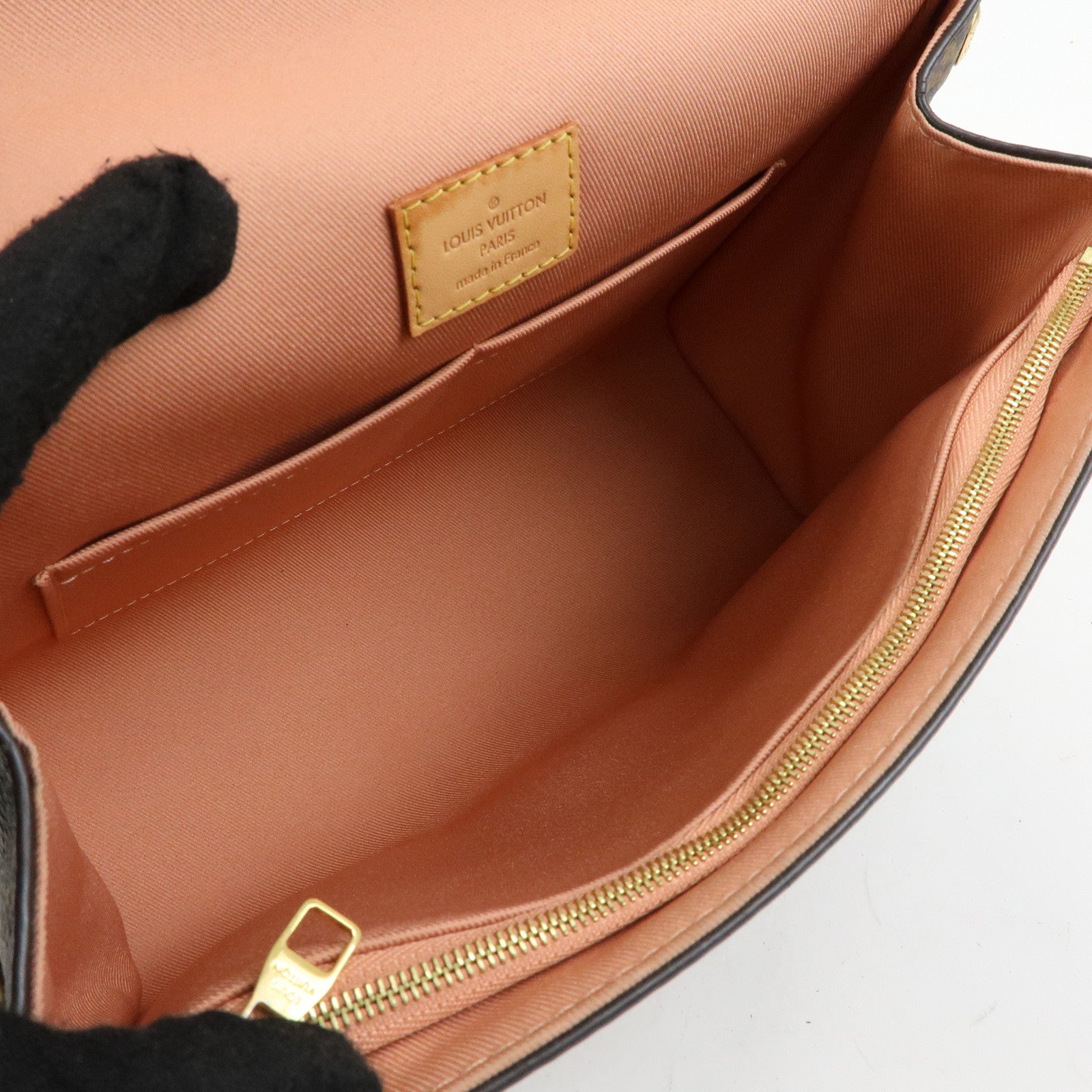 Louis Vuitton Monogram Cluny BB 2Way Shoulder Bag Vieux Rose M44267