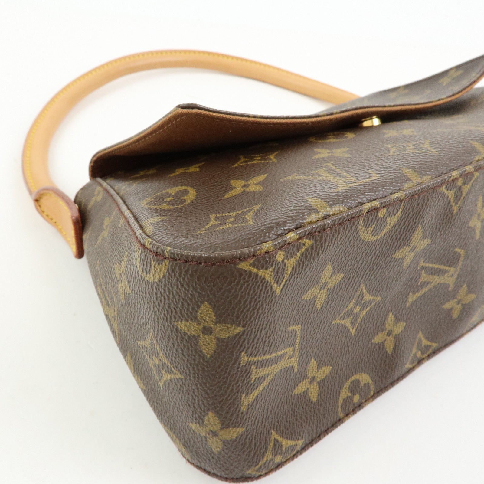Louis Vuitton Monogram Mini Looping Shoulder Bag Brown M51147