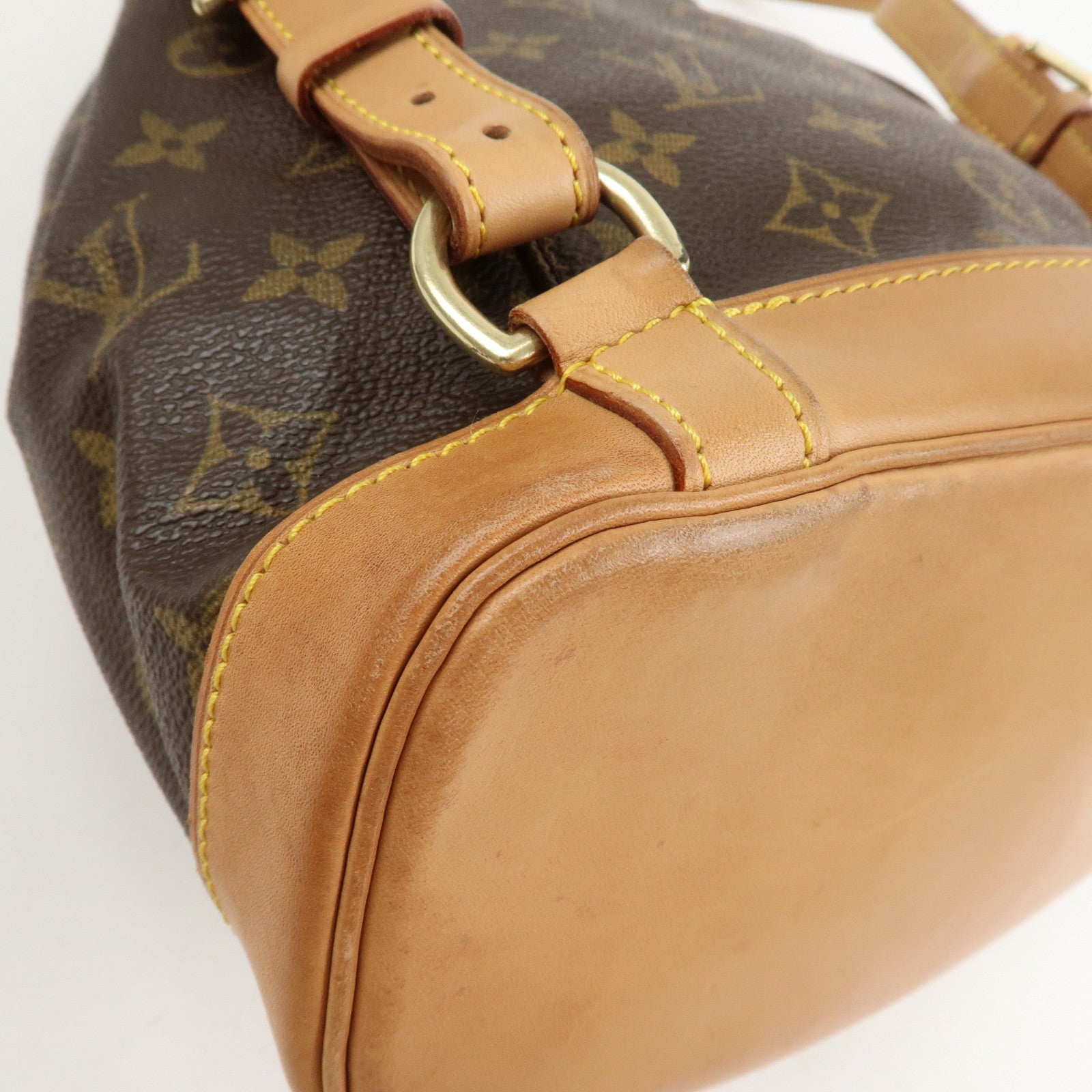 Louis Vuitton Monogram Montsouris MM Backpack Brown M51136