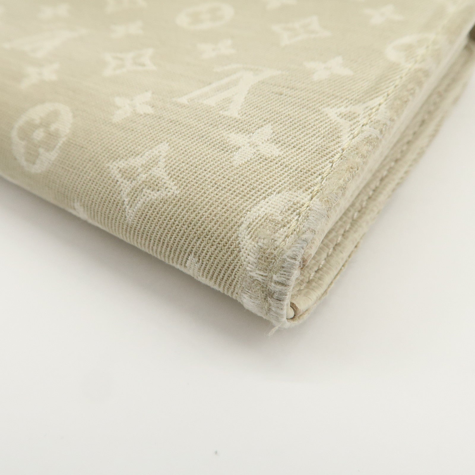 Louis Vuitton Monogram Mini Lin Portefeuille Sarah Wallet M95311