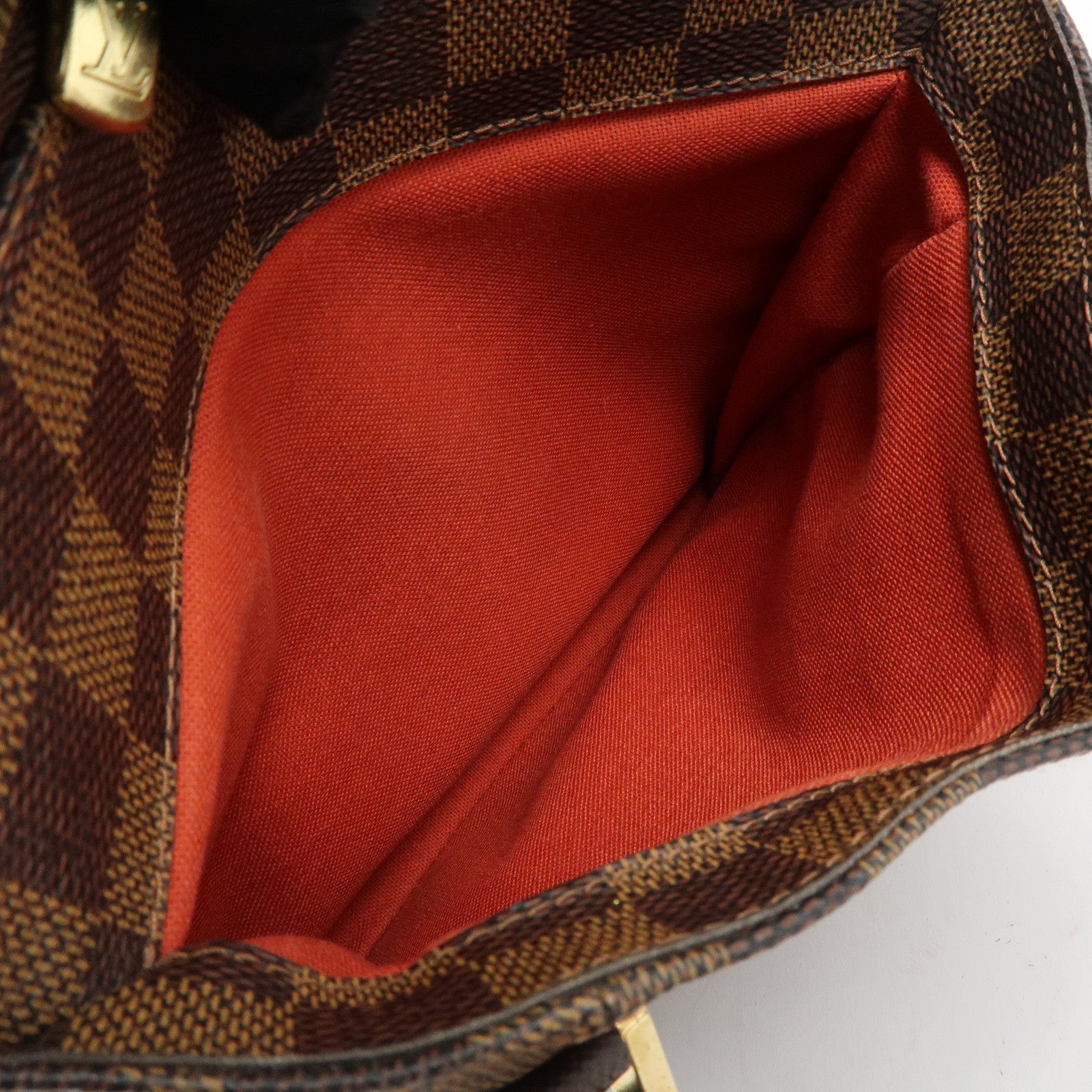 Louis Vuitton Damier Canvas Belem PM Hand Bag Brown N51173