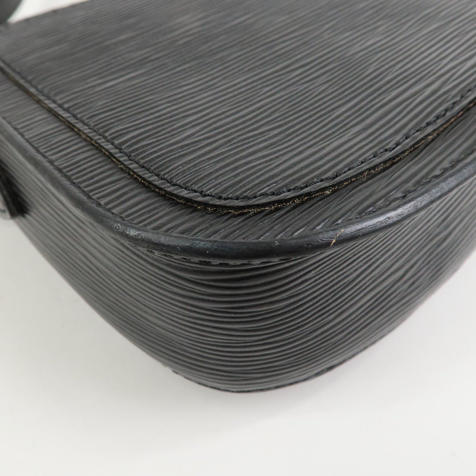 Louis Vuitton Epi Mini Saint Cloud Shoulder Bag Noir Black M52212