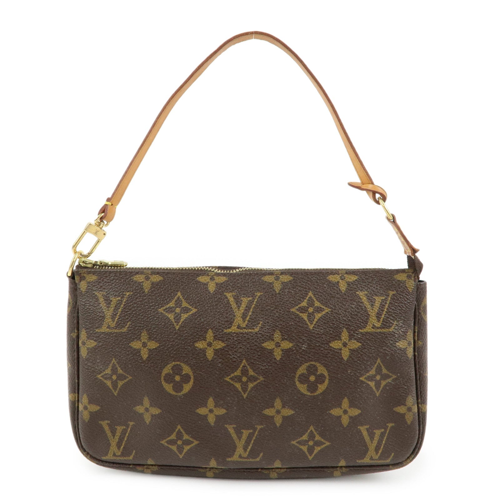 Louis Vuitton Monogram Pochette Accessoires Pouch Hand Bag M51980