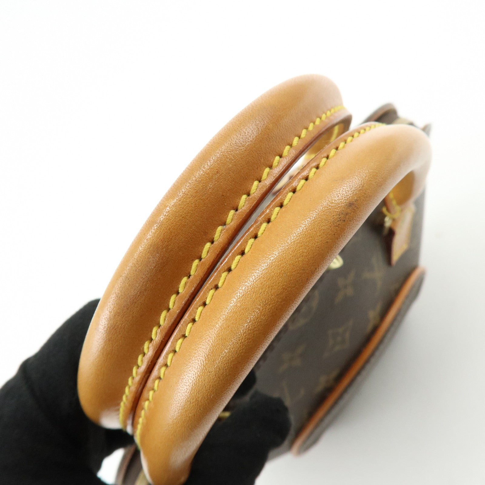 Louis Vuitton Monogram Ellipse PM Hand Bag Brown M51127