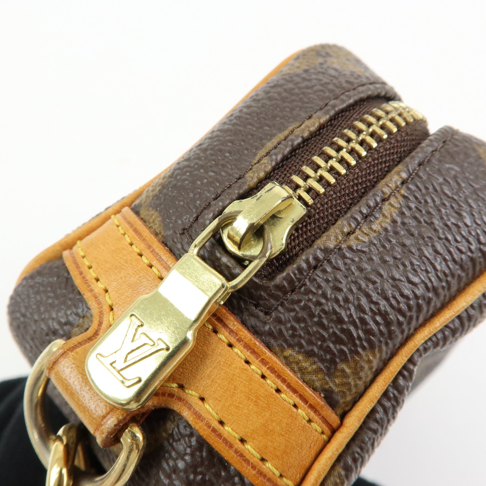 Louis Vuitton Monogram Trousses Wapity Mini Pouch Brown M58030