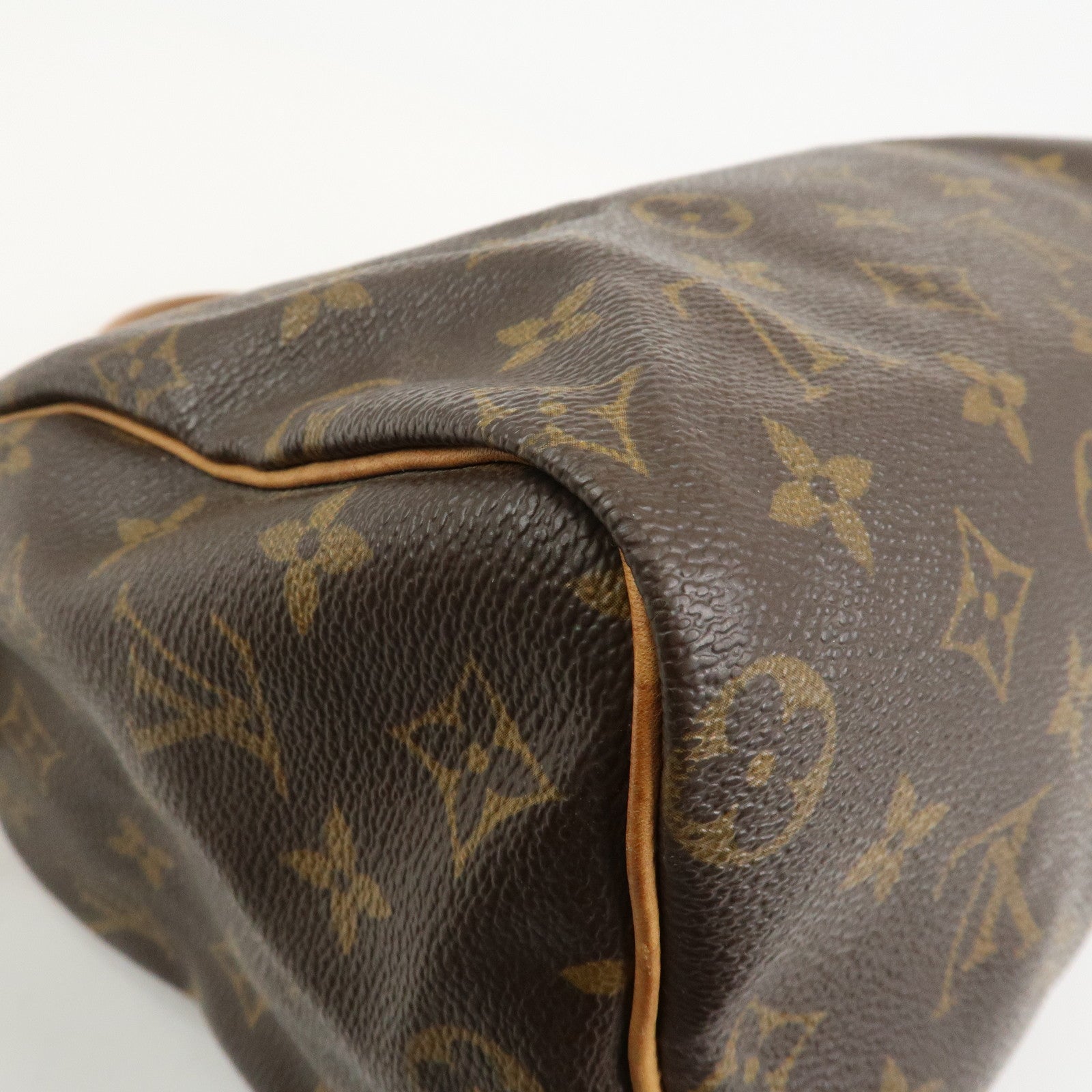 Louis Vuitton Monogram Speedy 25 Boston Bag Hand Bag Brown M41528