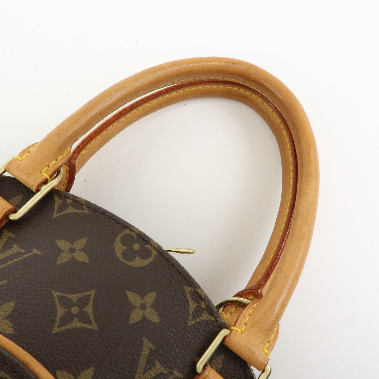 Louis Vuitton Monogram Ellipse PM Hand Bag Brown M51127