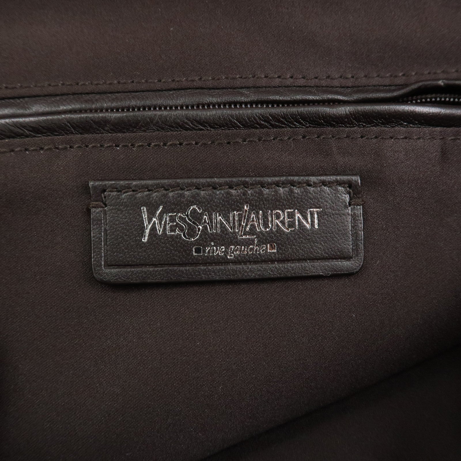 SAINT LAURENT Canvas Leather Kahara Tote Shoulder Bag Pink 121631