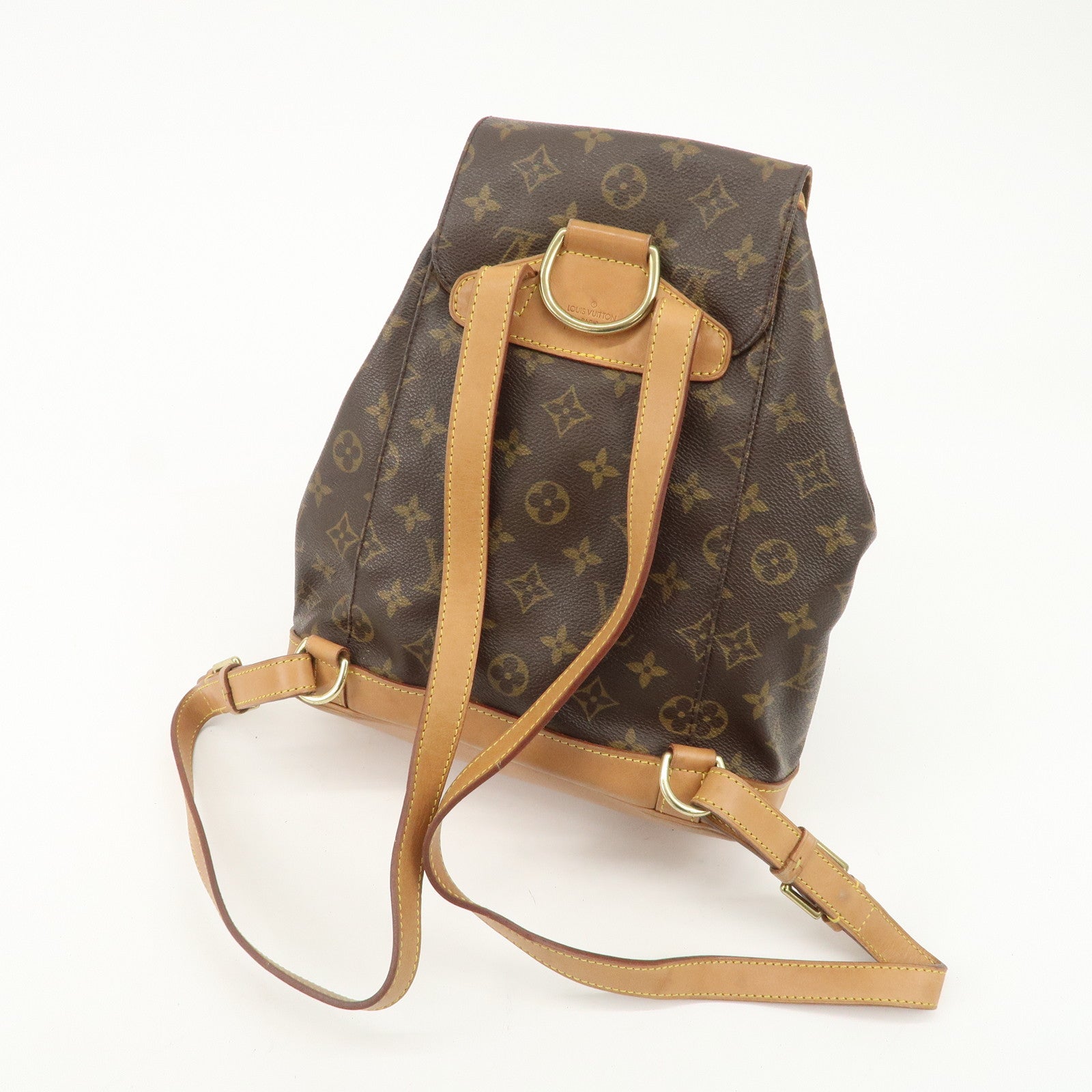 Louis Vuitton Monogram Montsouris MM Backpack Brown M51136