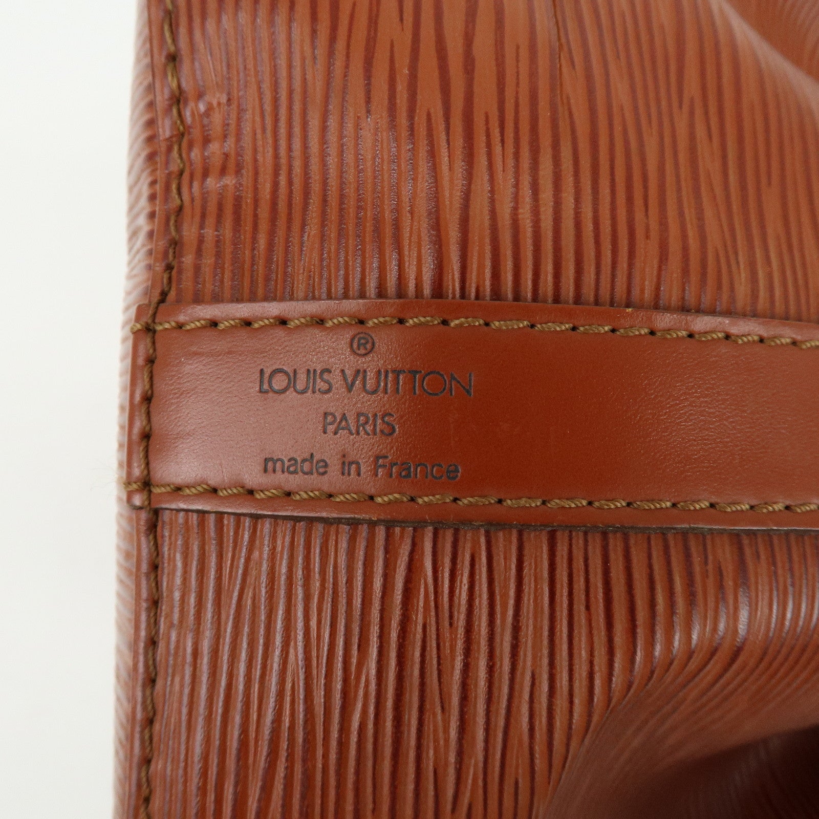 Louis Vuitton Epi Petit Noe Shoulder Bag Kenya Brown M44103