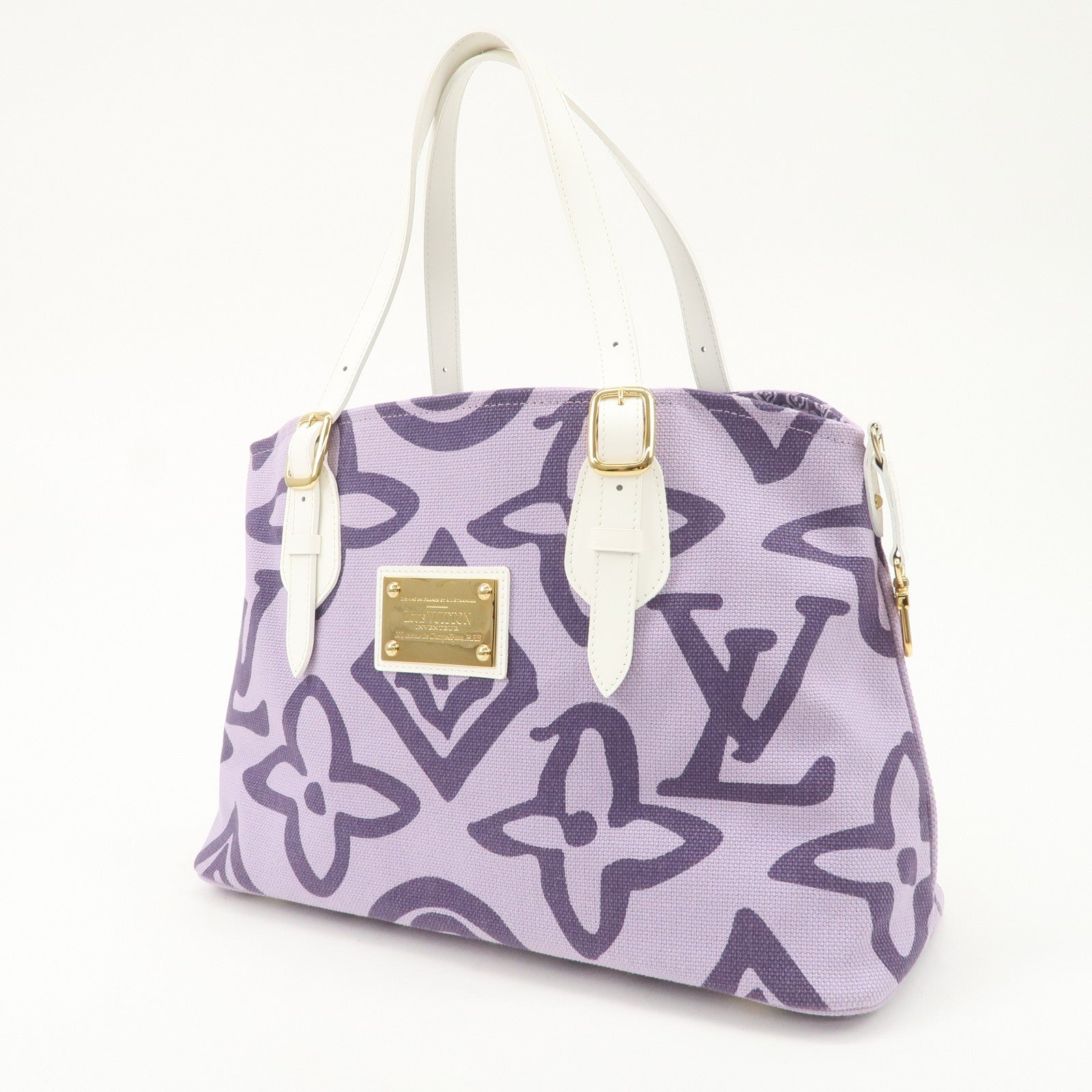 Louis Vuitton Cruise Line Canvas Tahitienne PM Tote Bag M95680