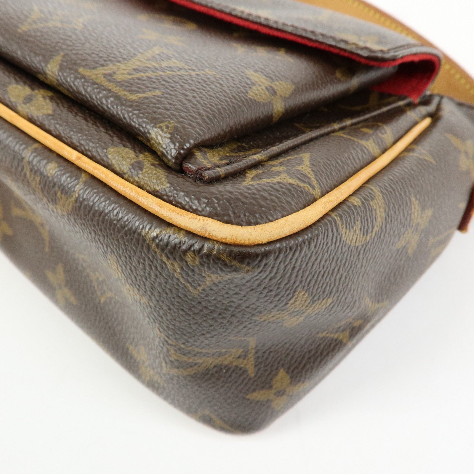 Louis Vuitton Monogram Viva Cite PM Shoulder Bag Brown M51165