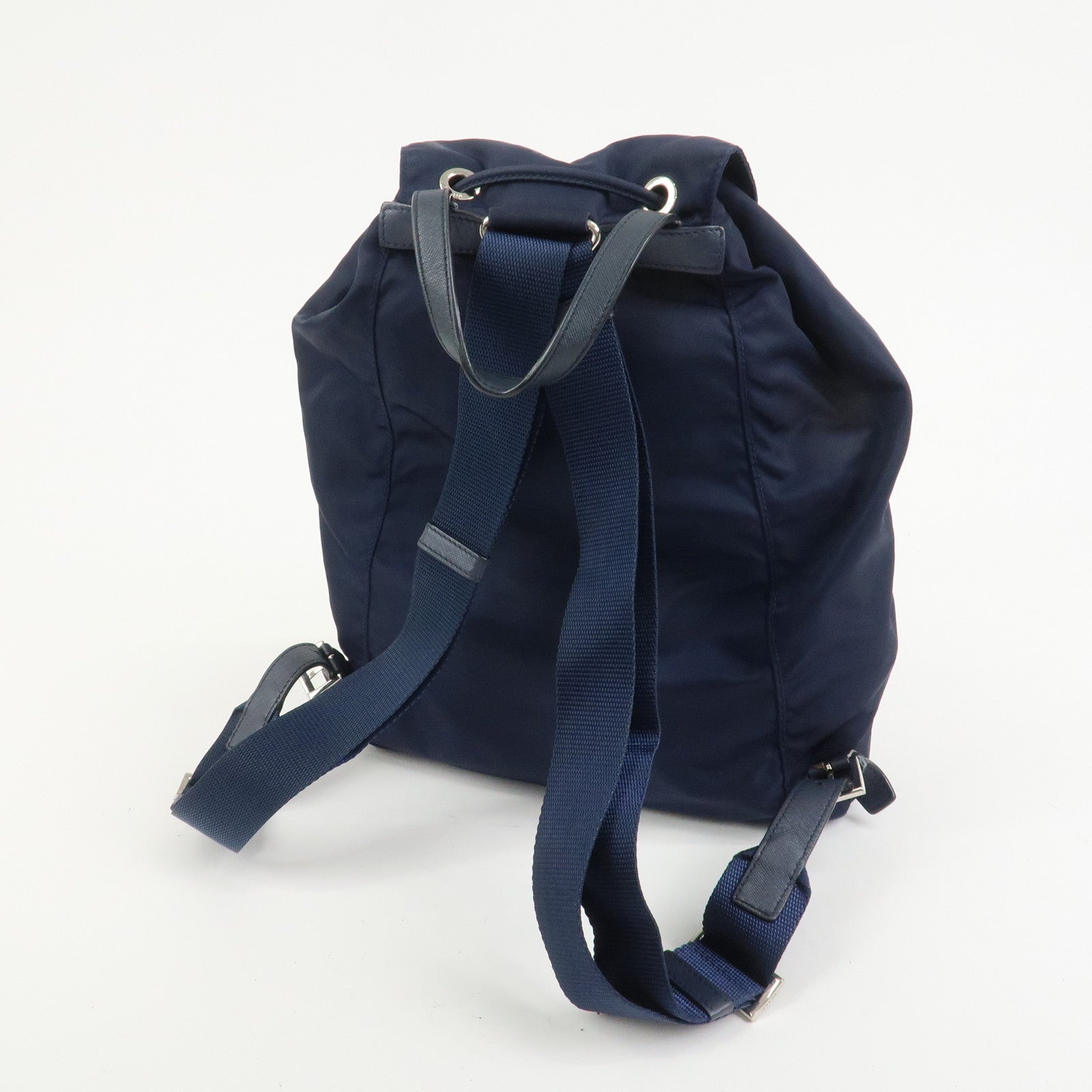 PRADA - Nylon   Saffiano Leather Navy BZ0032