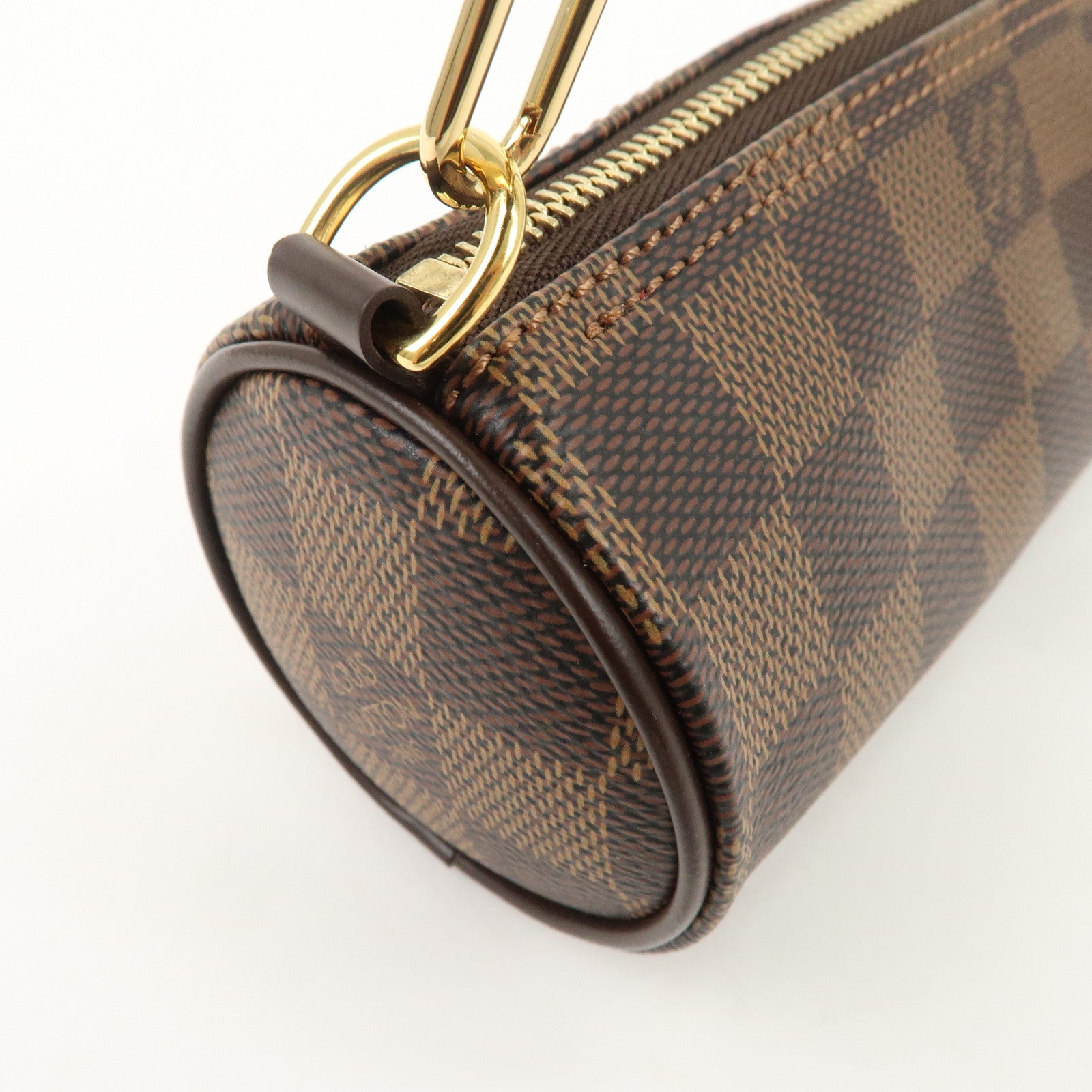 Louis Vuitton Damier Mini Pouch for Papillon Bag Damier Ebene