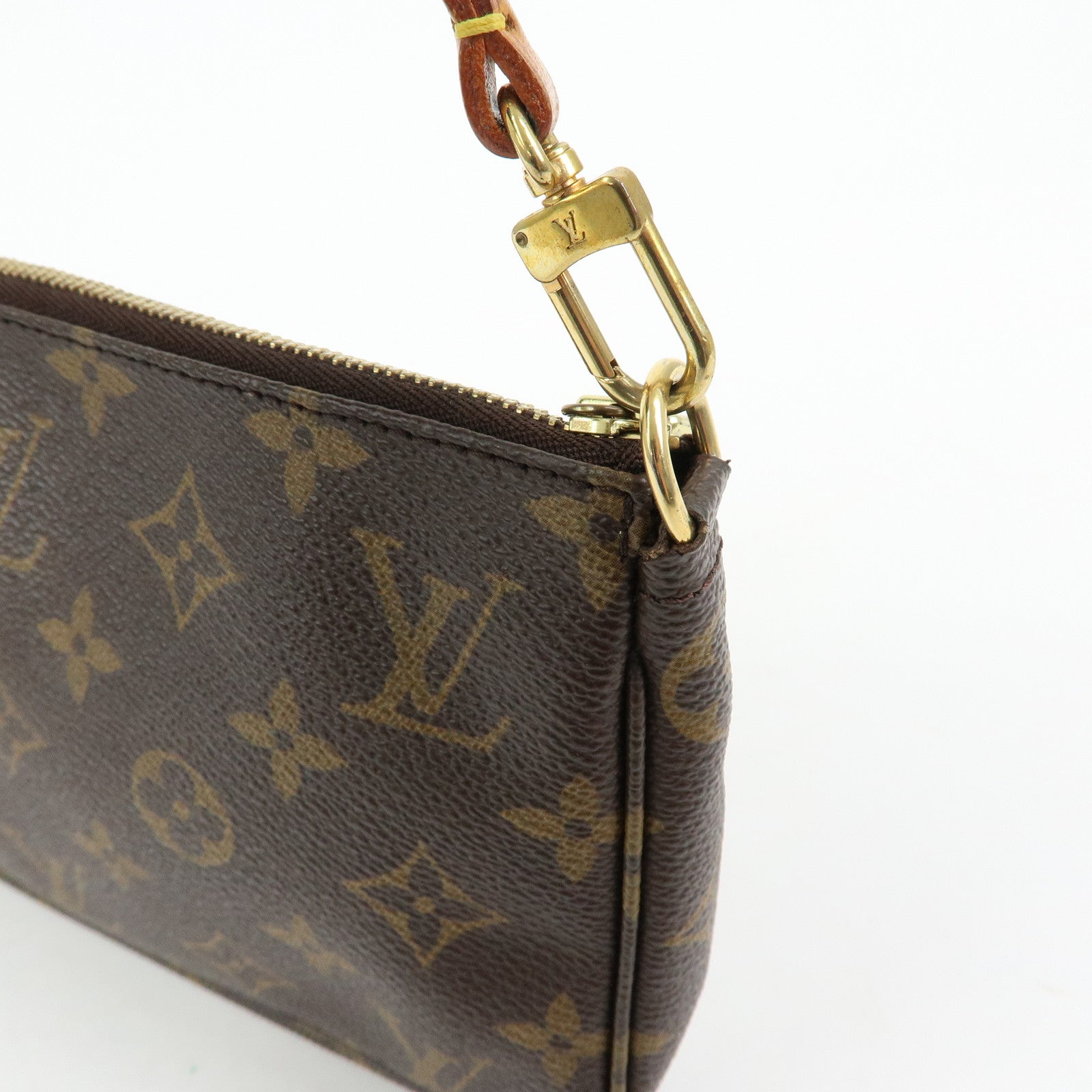 Louis Vuitton Monogram Pochette Accessoires Pouch Hand Bag M51980